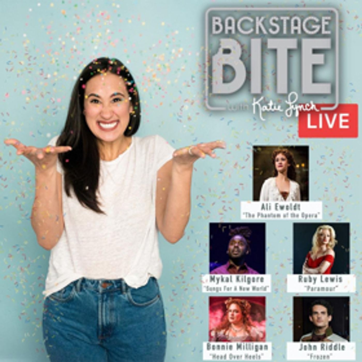 Bonnie Milligan, John Riddle & More Join Lineup for BACKSTAGE BITE: LIVE This Sunday!  Image