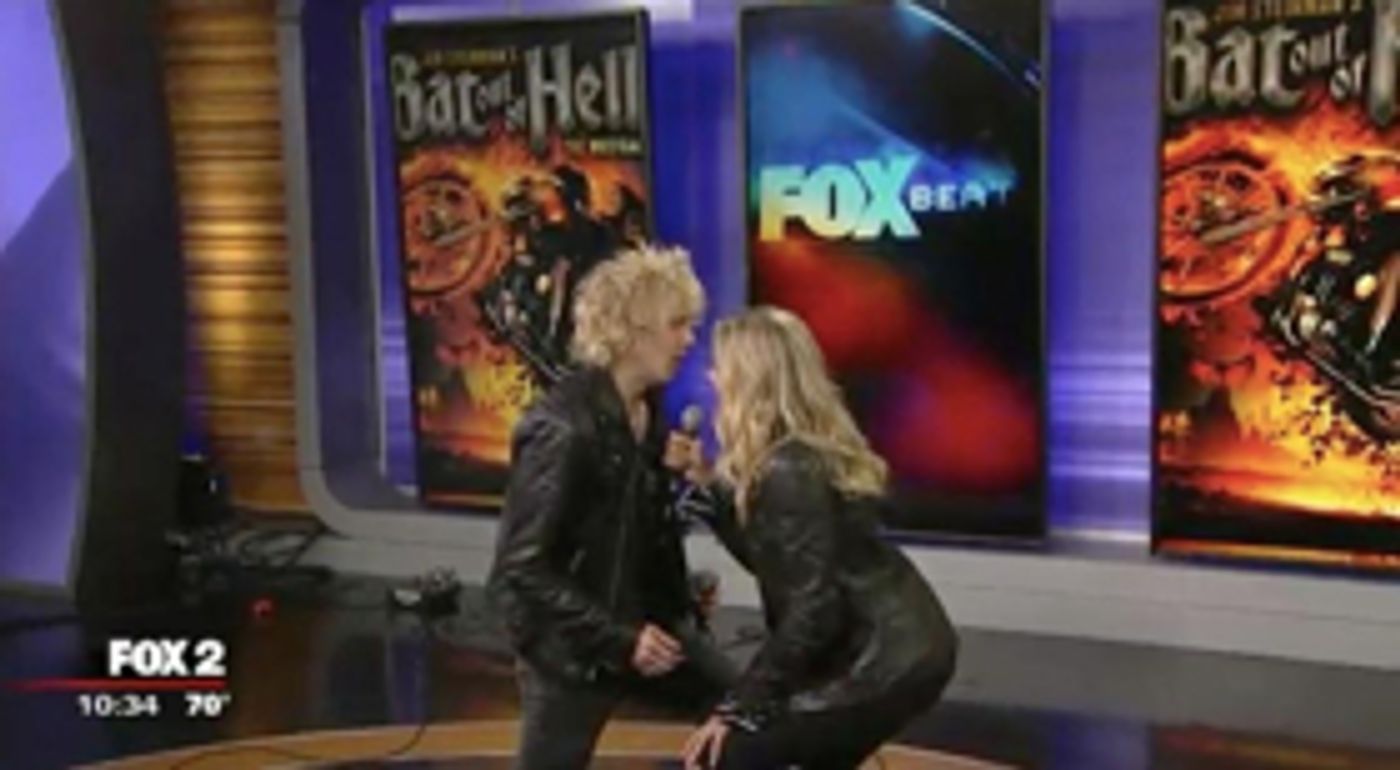 VIDEO: BAT OUT OF HELL's Emily Schultheis and Andrew Polec Discuss the Show and Perform 'For Crying Out Loud'  Image