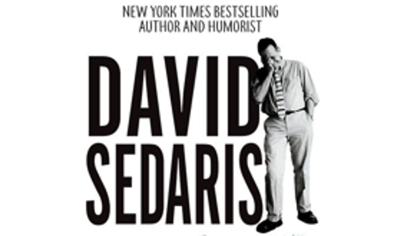 Peabody Opera House to Host AN EVENING WITH DAVID SEDARIS  Image