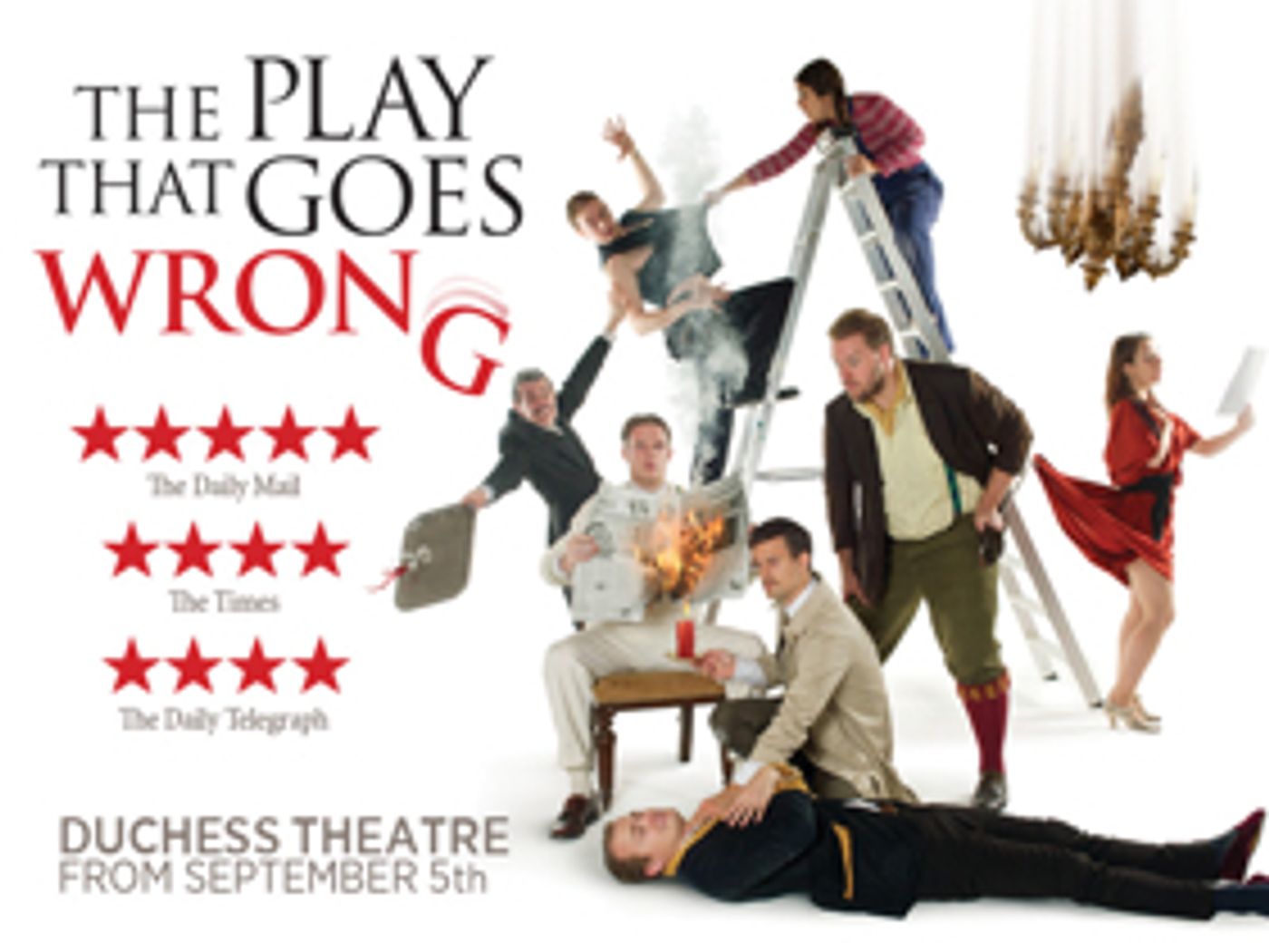 Flash Sale: Great Deals On Comic Hit THE PLAY THAT GOES WRONG Flash Sale: Great Deals On Comic Hit THE PLAY THAT GOES WRONG Image