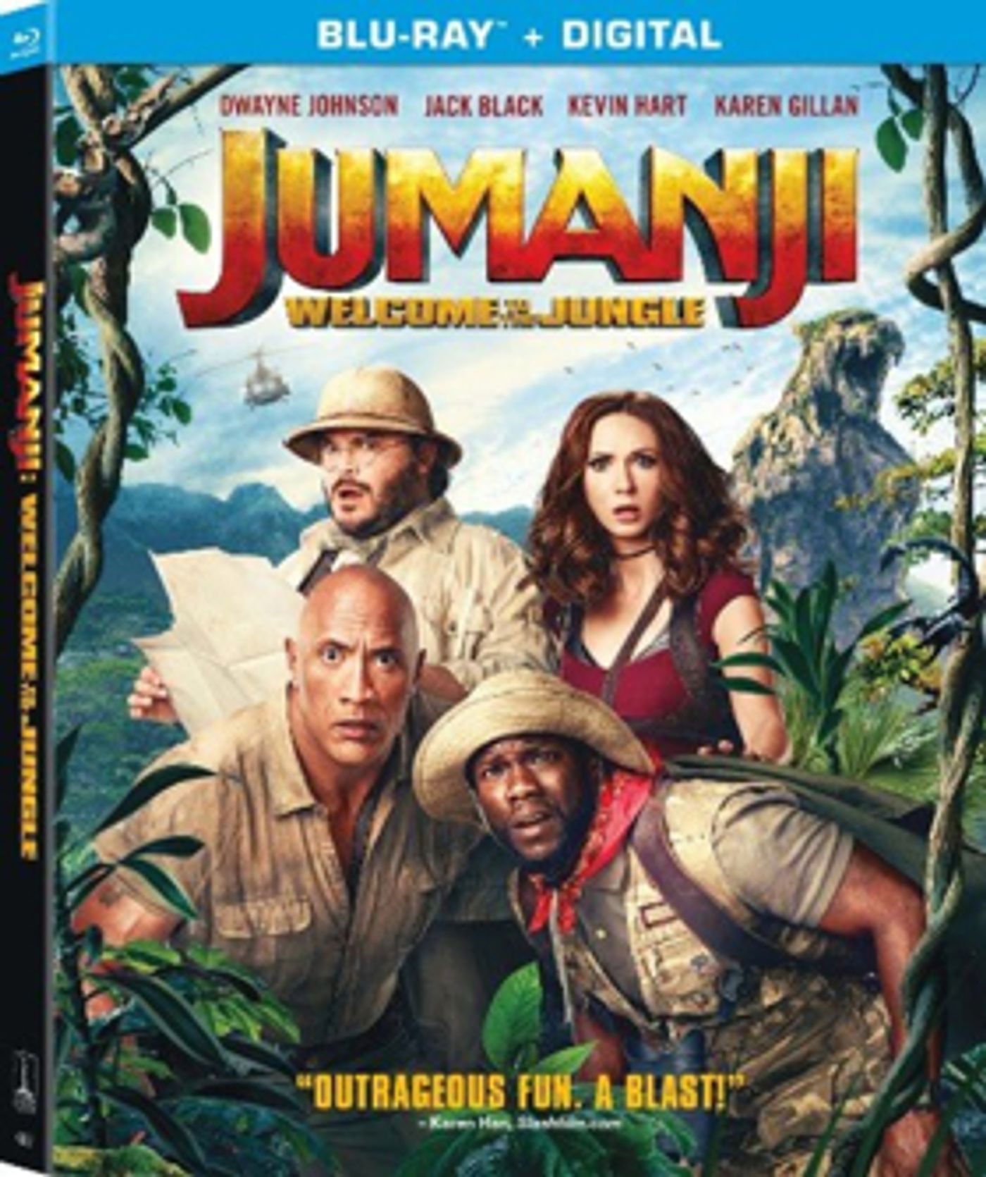 JUMANJI: WELCOME TO THE JUNGLE Available on DVD + Blu-Ray March 20 JUMANJI: WELCOME TO THE JUNGLE Available on DVD + Blu-Ray March 20 Image