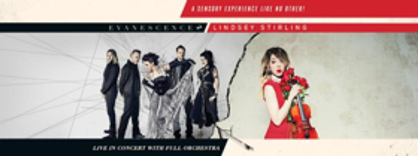 EVANESCENCE & Lindsey Stirling Announce North American Co-Headline Amphitheater Tour EVANESCENCE & Lindsey Stirling Announce North American Co-Headline Amphitheater Tour Image