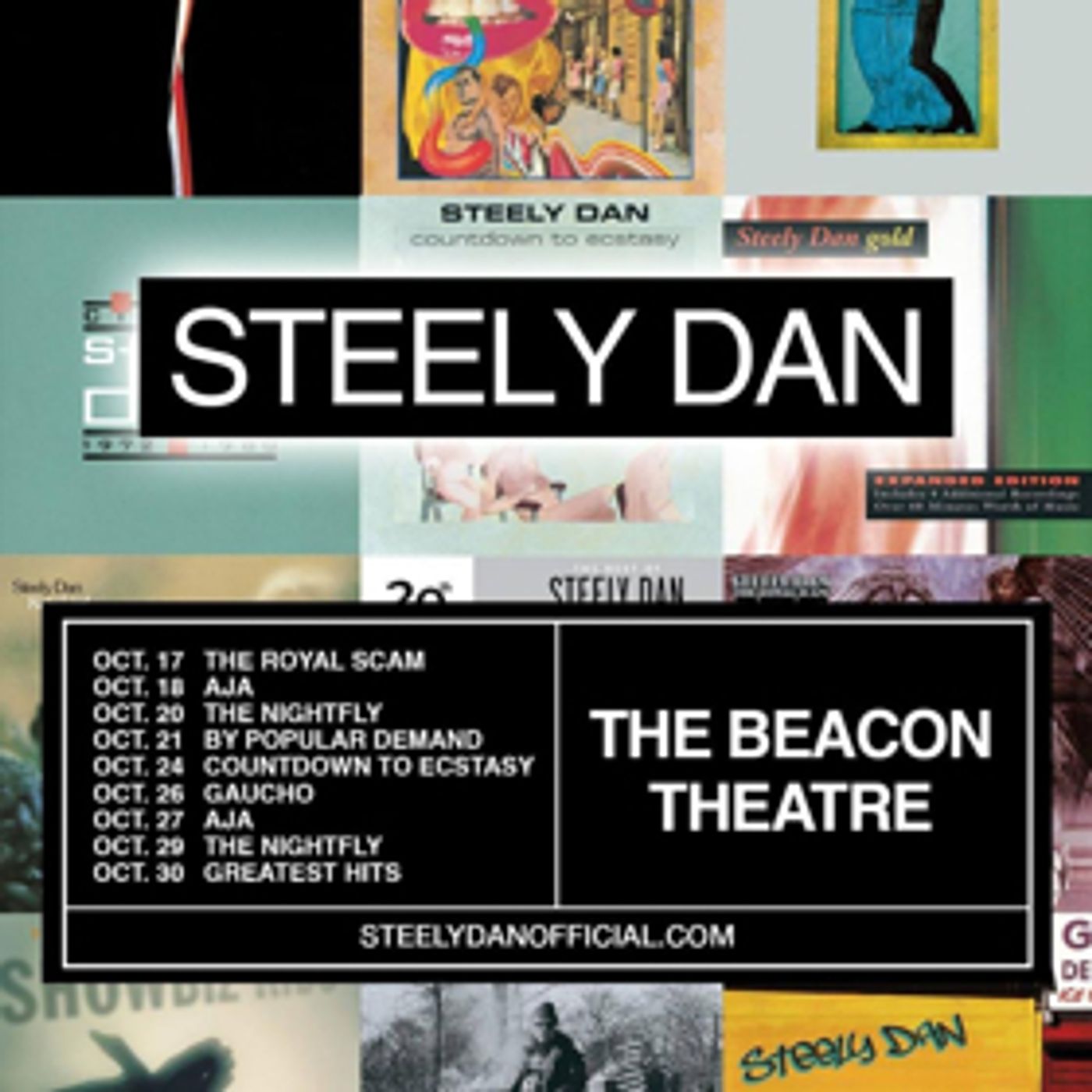 Steely Dan Announces Return to the Beacon Theatre + Additional Tour Dates Steely Dan Announces Return to the Beacon Theatre + Additional Tour Dates Image
