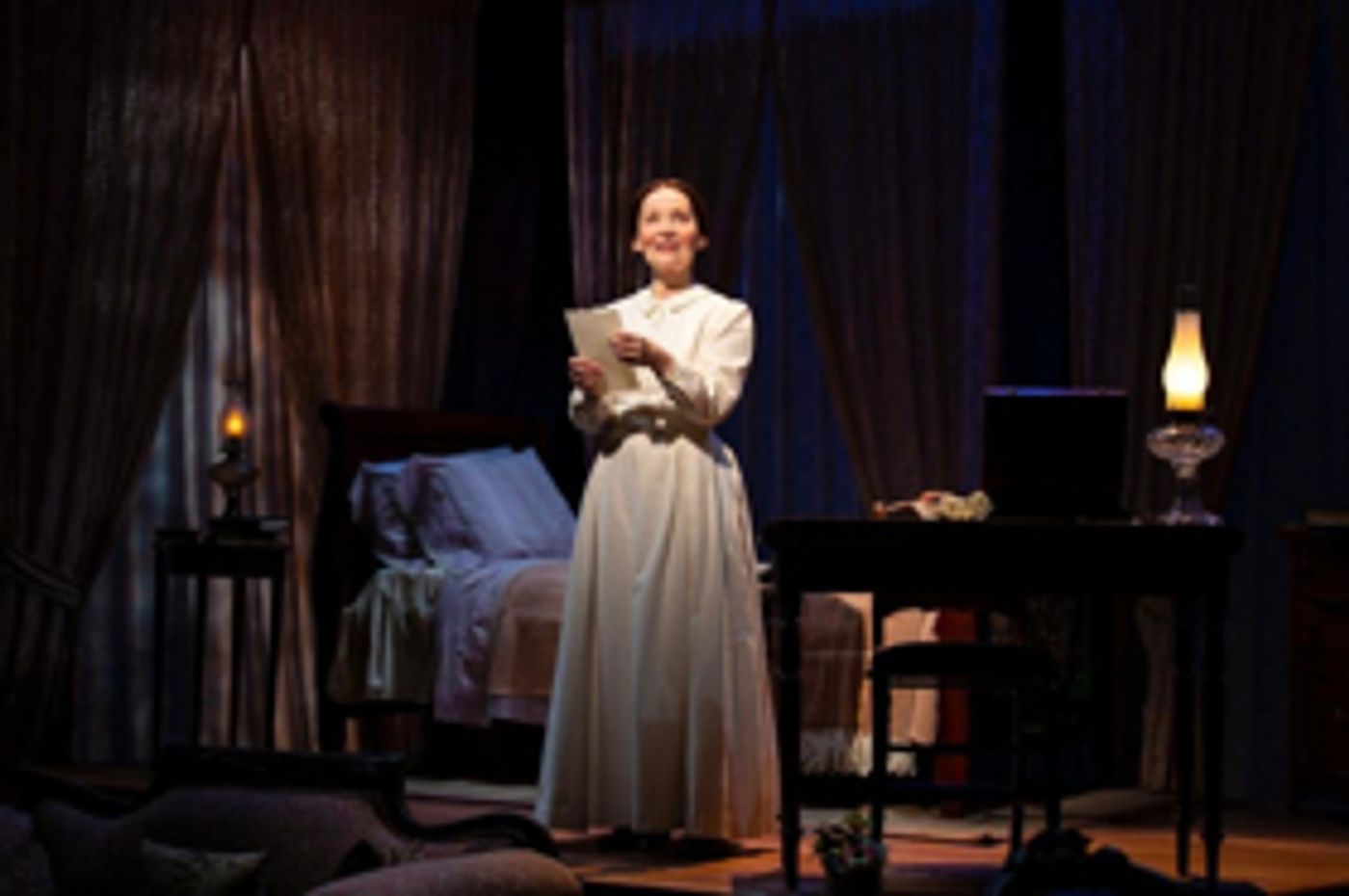 Review: THE BELLE OF AMHERST at Two River Theater-The Enchanting Biographical Drama of Emily Dickinson Review: THE BELLE OF AMHERST at Two River Theater-The Enchanting Biographical Drama of Emily Dickinson Image