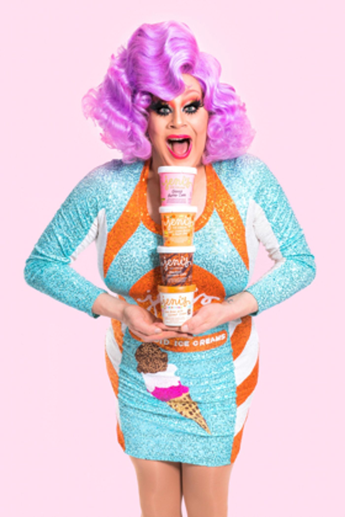 Jeni's Splendid Ice Creams Announces Pride Month Partnership With DRAG RACE Star Nina West  Image