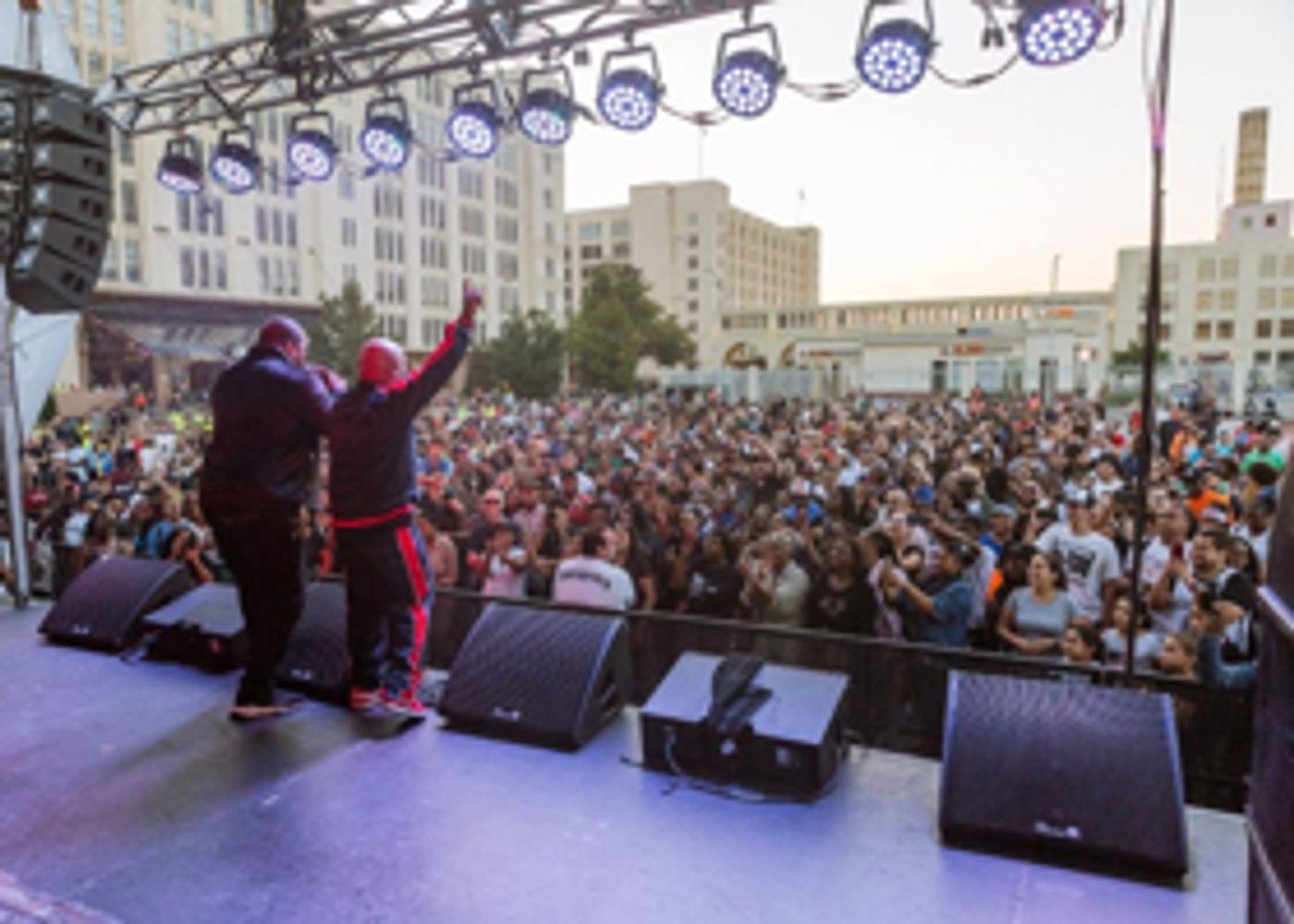 Busta Rhymes and Justine Skye Perform At BAT Block Party At Brooklyn Army Terminal  Image