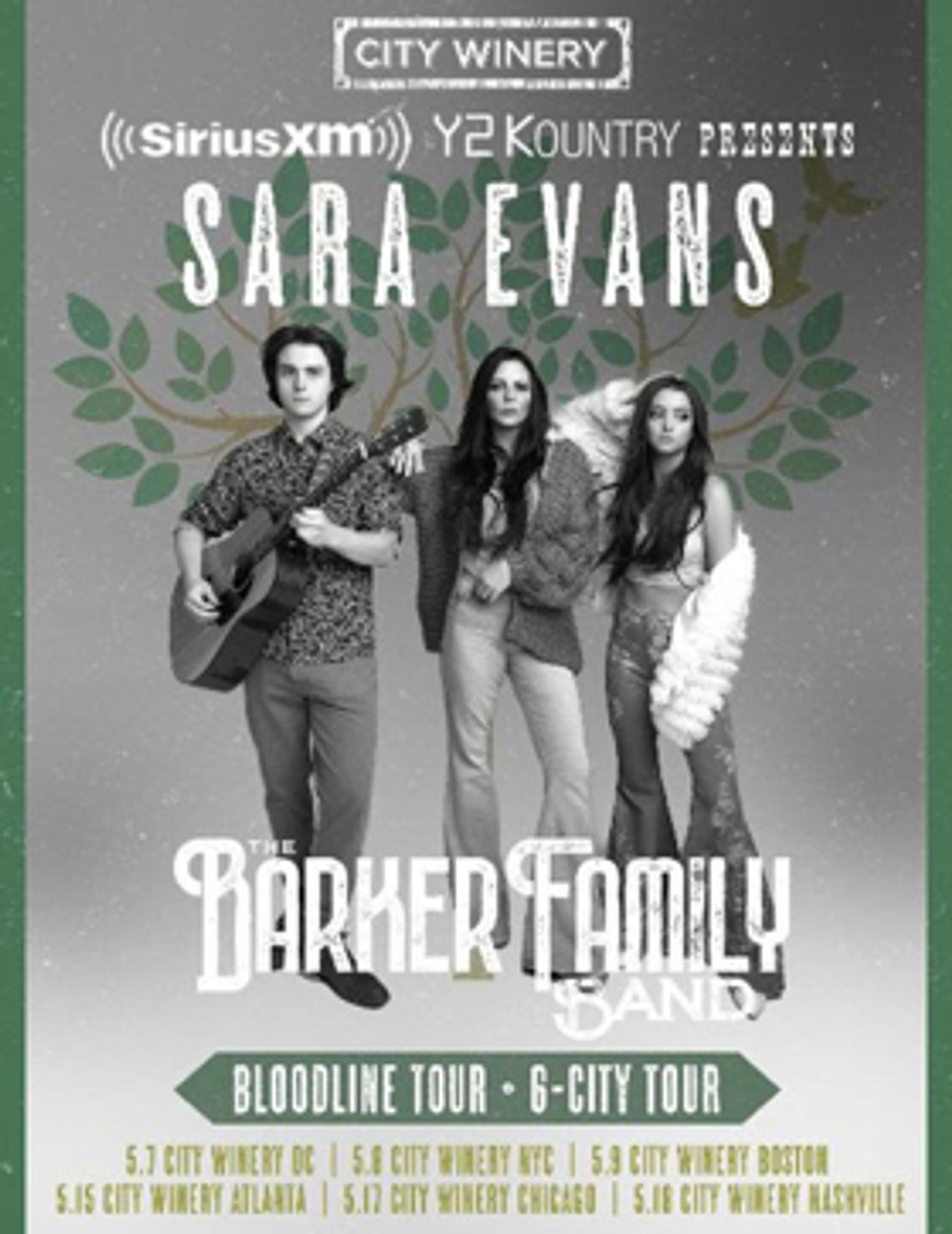 Sara Evans, The Barker Family Band Add Additional Shows to Bloodline Tour  Image