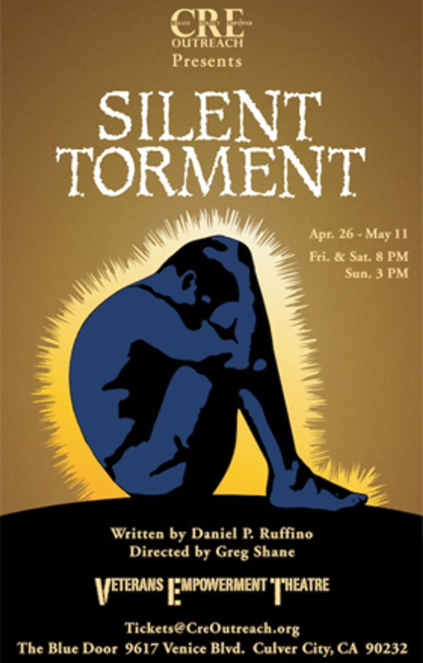 First Look: CRE Outreach Presents World Premiere of SILENT TORMENT First Look: CRE Outreach Presents World Premiere of SILENT TORMENT Image
