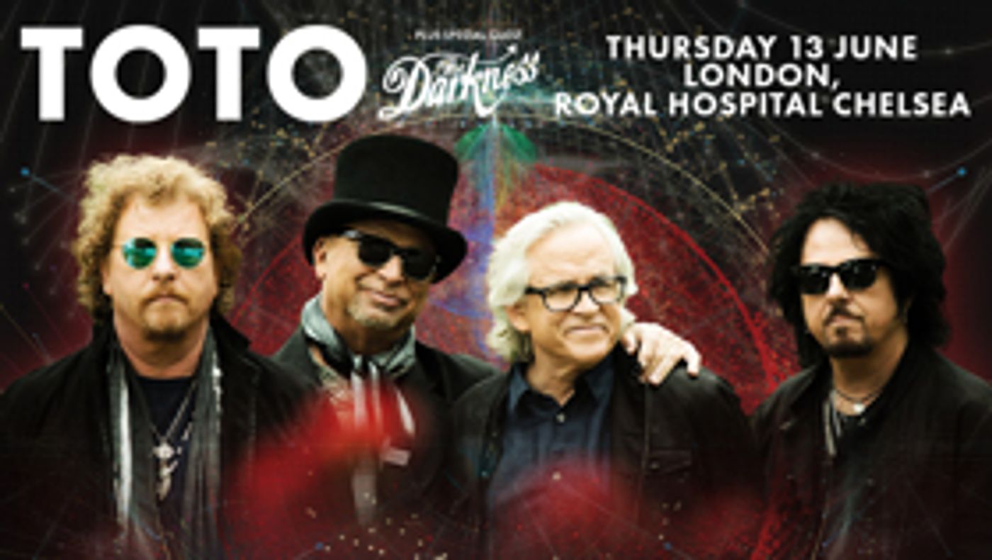 TOTO Announce Special Guest The Darkness For LIVE AT CHELSEA  Image