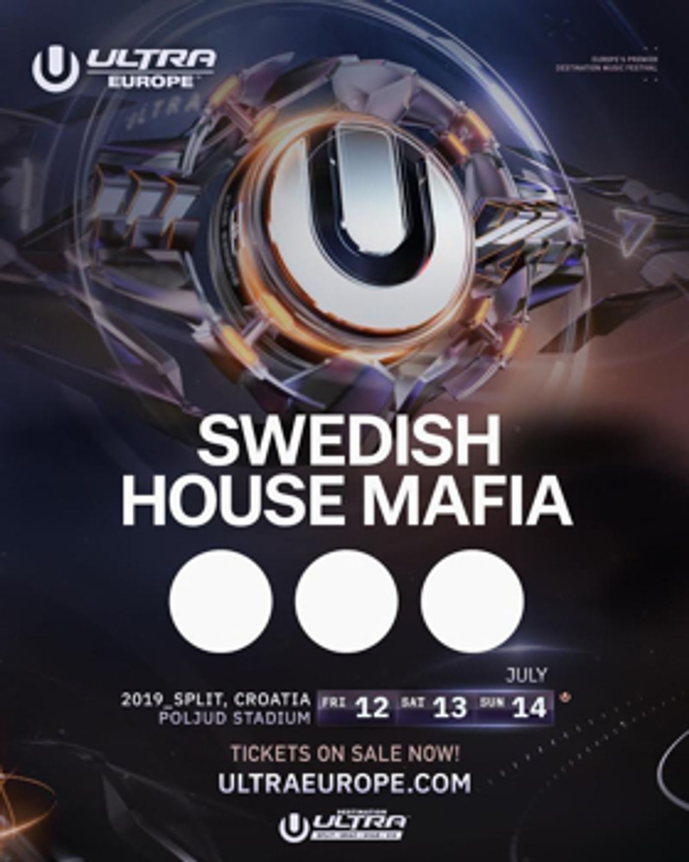 Swedish House Mafia to Headline ULTRA Europe and ULTRA Korea 2019 Swedish House Mafia to Headline ULTRA Europe and ULTRA Korea 2019 Image