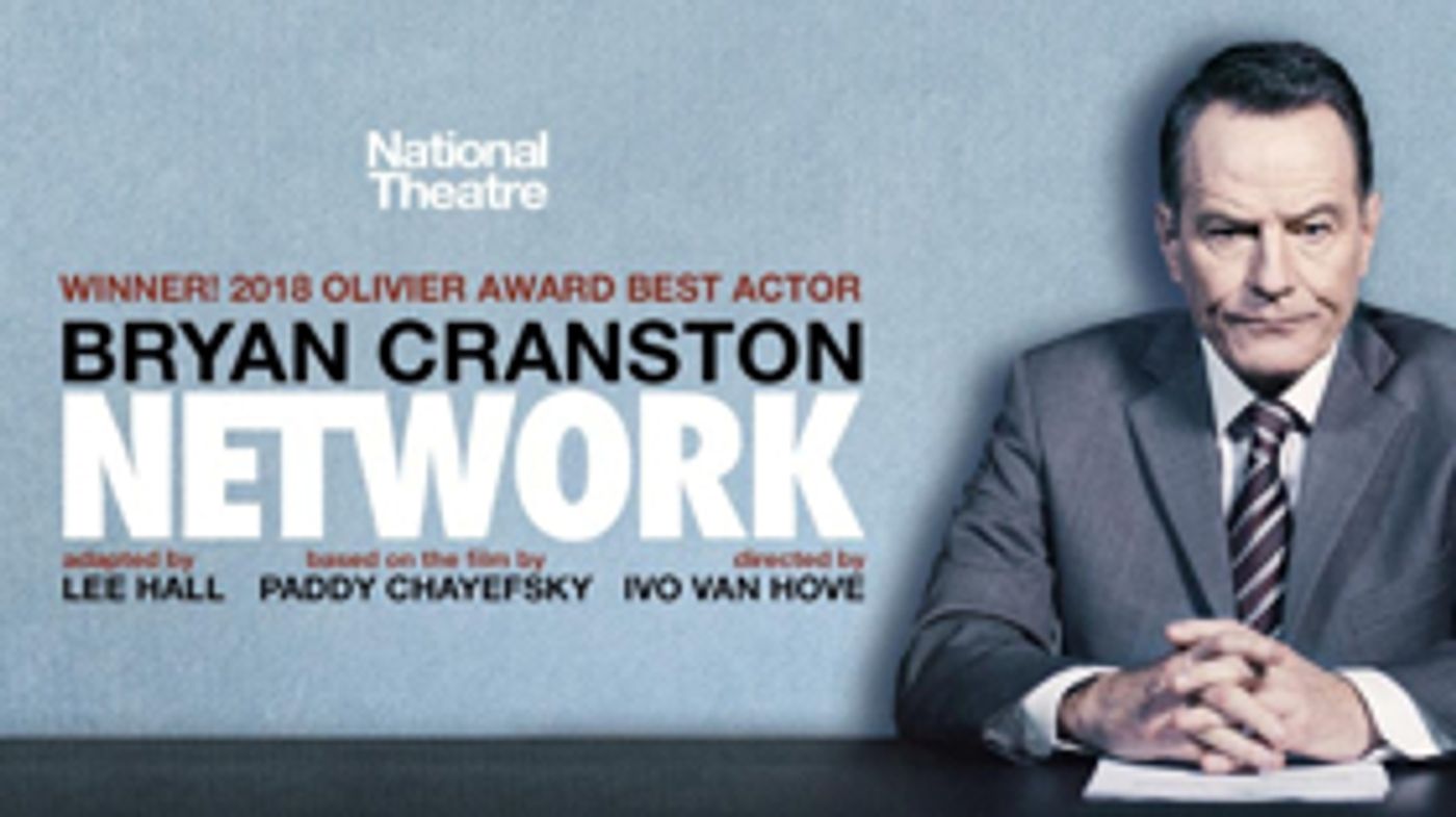 Bid Now on Two Producer House Seats to NETWORK, Starring Bryan Cranston, on Broadway  Image