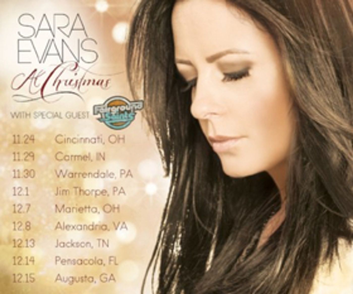 Sara Evans Returns For Another AT CHRISTMAS TOUR For 2018  Image