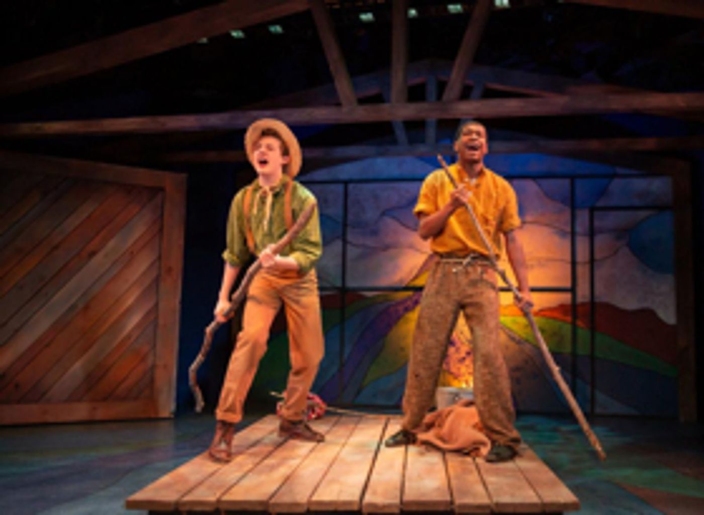 Review: HUCKLEBERRY FINN'S BIG RIVER at Adventure Theatre  Image