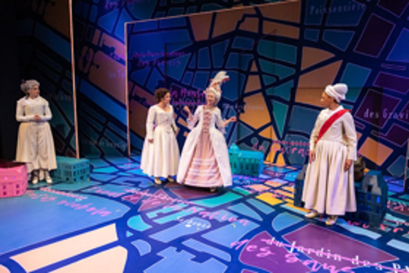 Review: Heads Roll in Feminist French Revolution Comedy THE REVOLUTIONISTS, at Artists Rep  Image