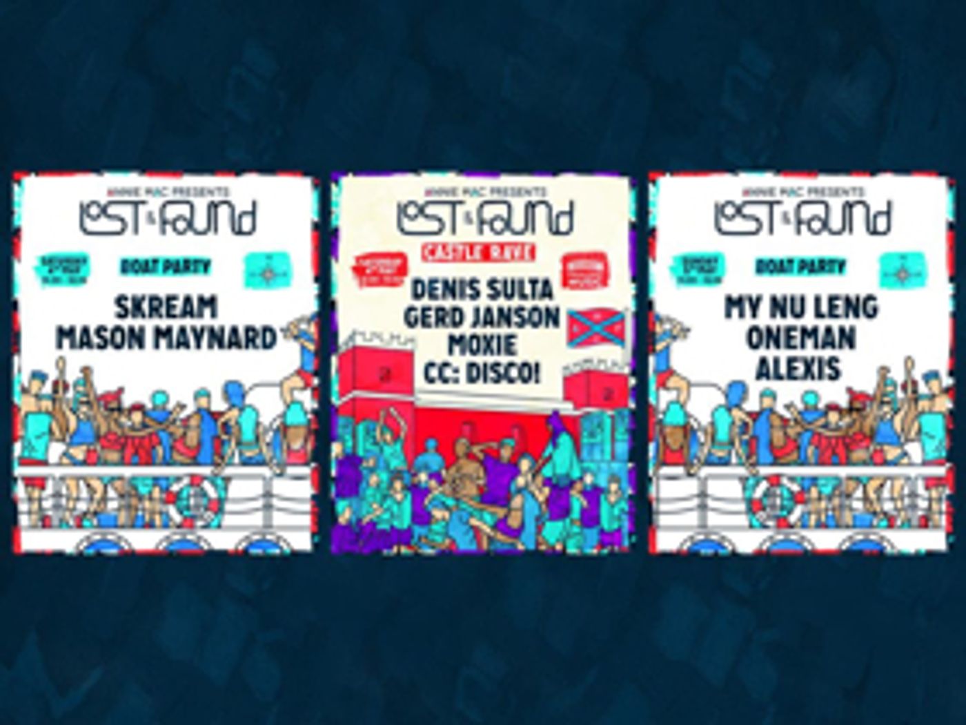 AMP Lost & Found Festival Announce Castle Rave, Boat Party Lineups  Image