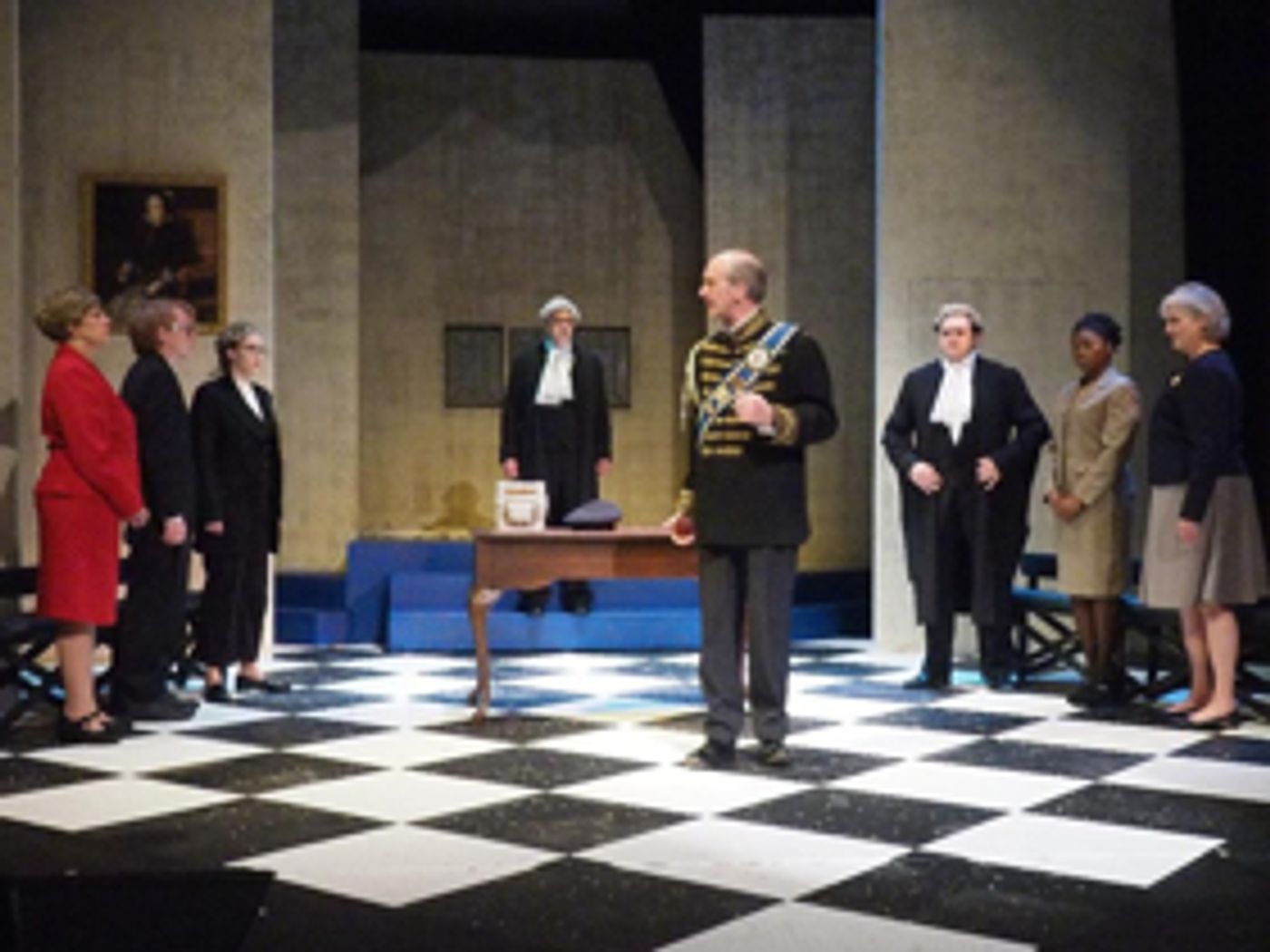 Review:  'KING CHARLES III' Probes Royal Power at the Ivory  Image