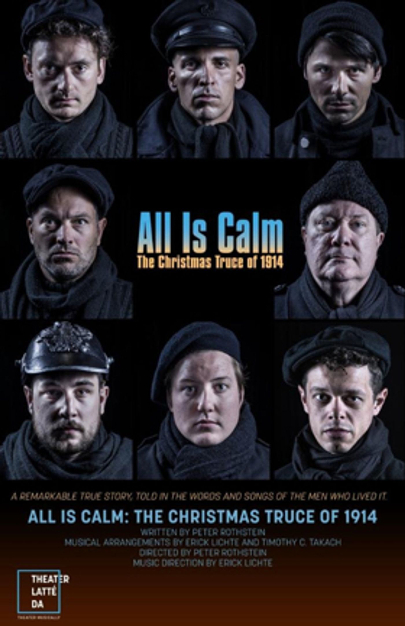 Theater Latté Da Announces The Off-Broadway Cast Of ALL IS CALM: THE CHRISTMAS TRUCE OF 1914  Image