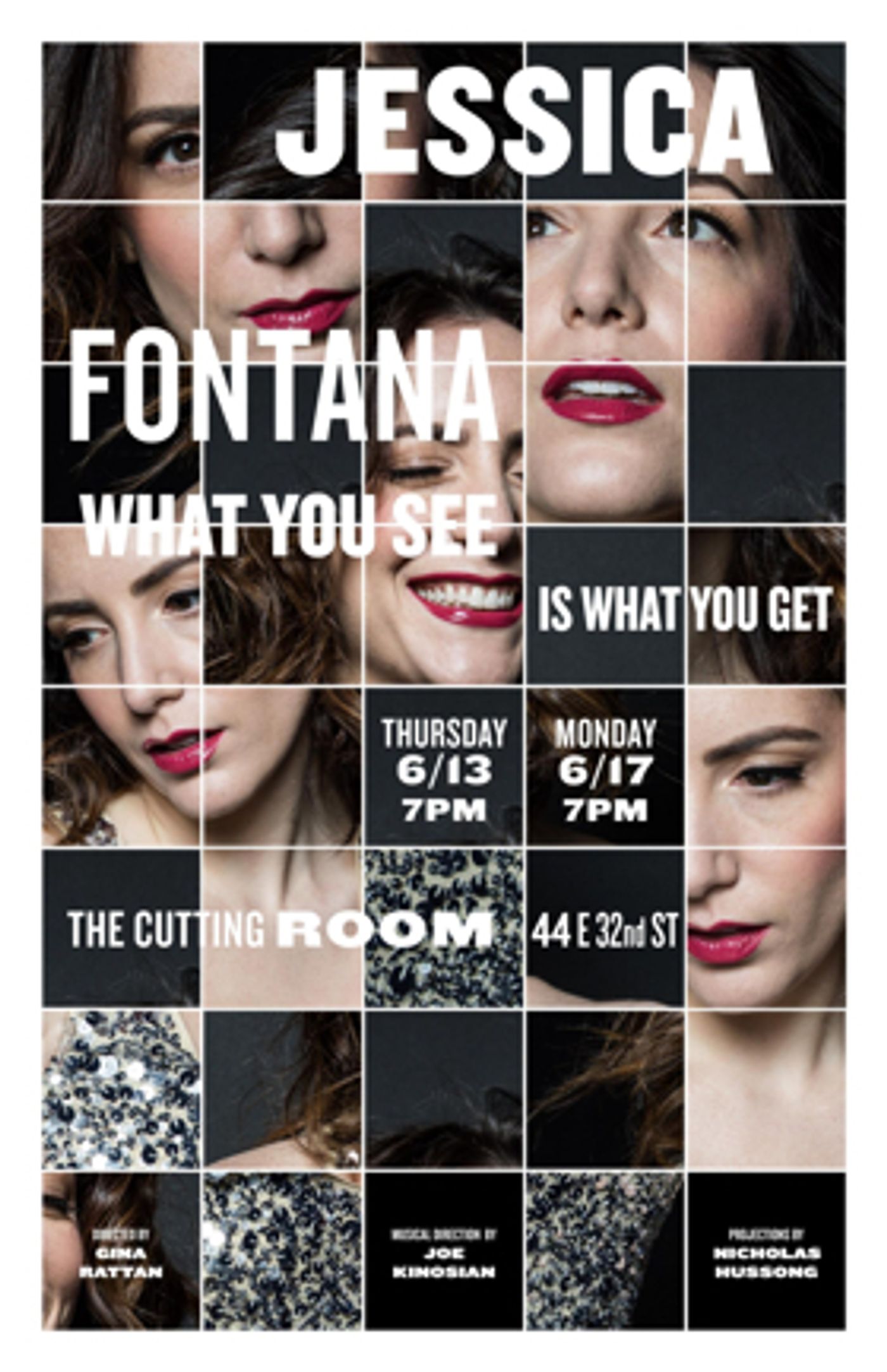 Jessica Fontana to Debut Solo Show at the Cutting Room Jessica Fontana to Debut Solo Show at the Cutting Room Image