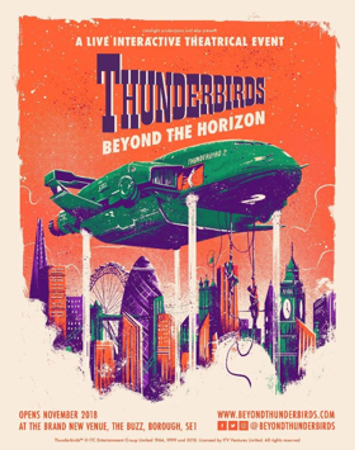 THUNDERBIRDS: BEYOND THE HORIZON Lands At New Purpose Built Venue The Buzz THUNDERBIRDS: BEYOND THE HORIZON Lands At New Purpose Built Venue The Buzz Image