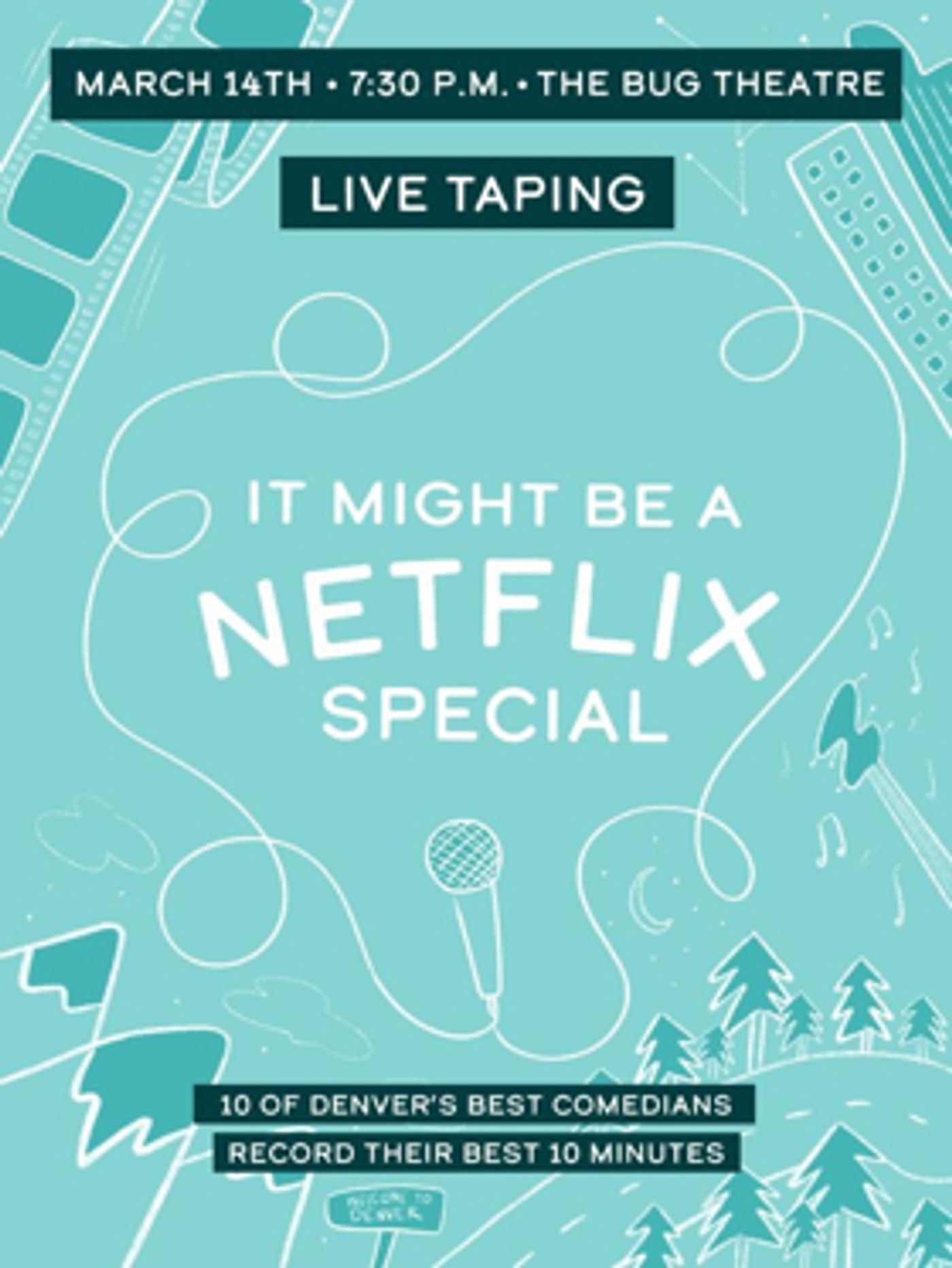 Comma Comedians Present IT MIGHT BE A NETFLIX SPECIAL  Image
