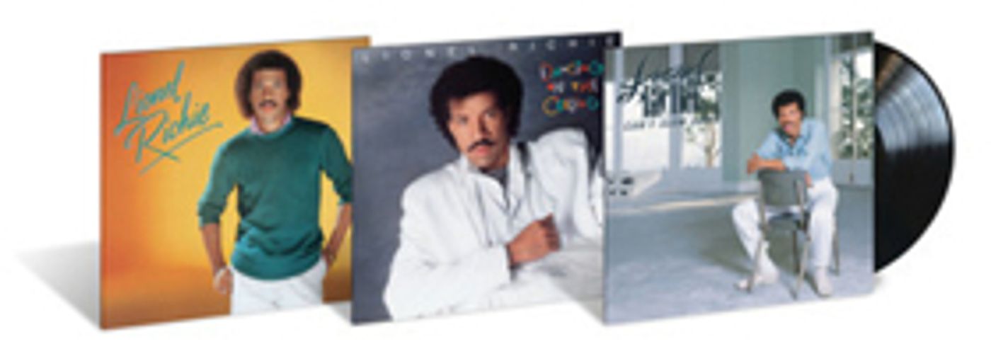 Three Multiplatinum Lionel Richie Solo Albums Out On Vinyl, Today Three Multiplatinum Lionel Richie Solo Albums Out On Vinyl, Today Image