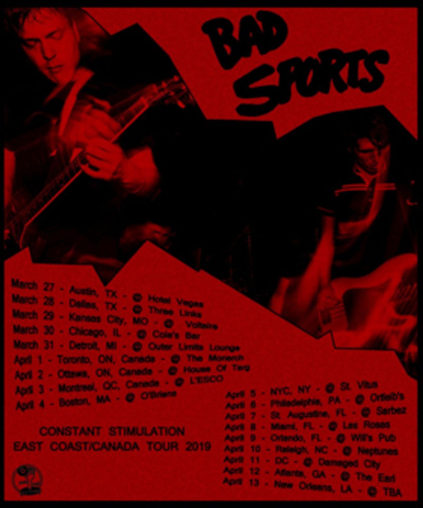Bad Sports Announce Tour and New Video  Image