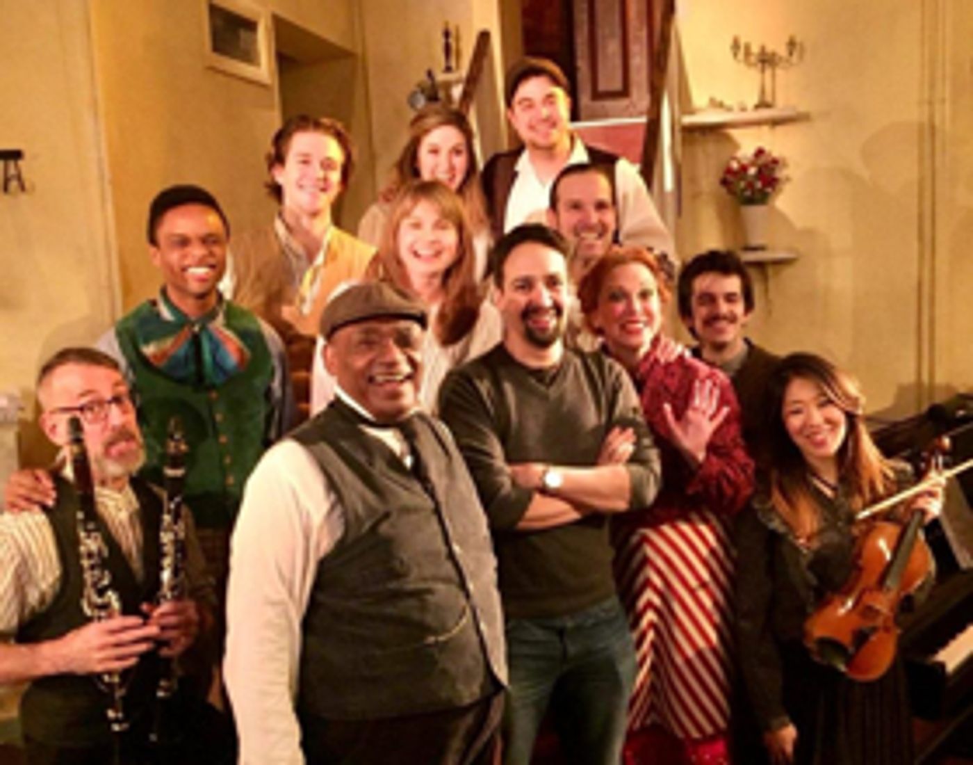 Nice to See You, Deary! Lin-Manuel Miranda Stops by SWEENEY TODD  Image