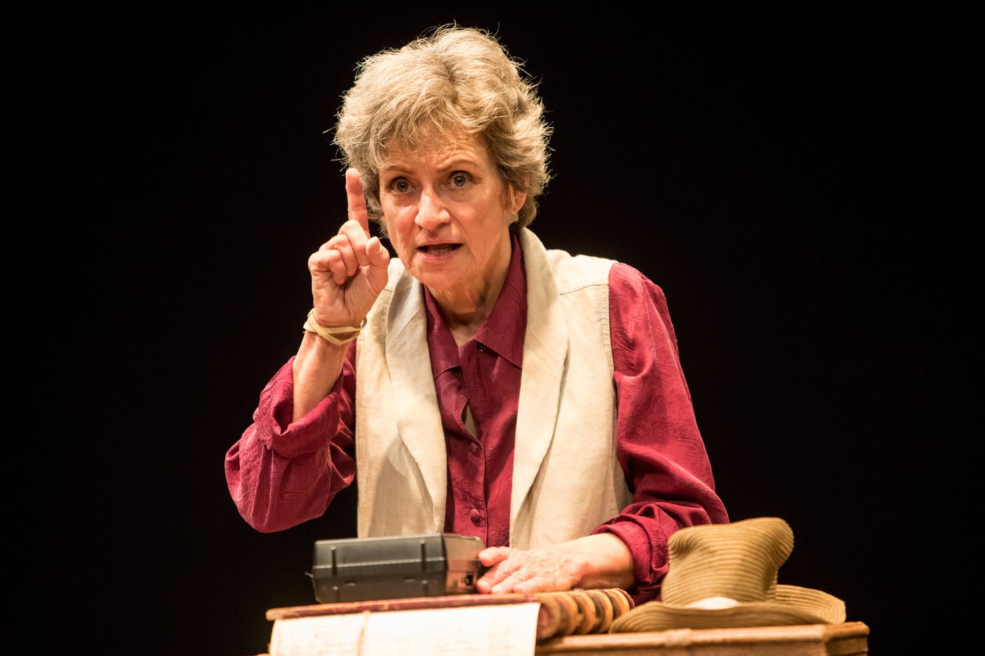 Review: Pushing the Existential Envelope:  UNDERNEATH THE LINTEL at Theater Latte Da  Image