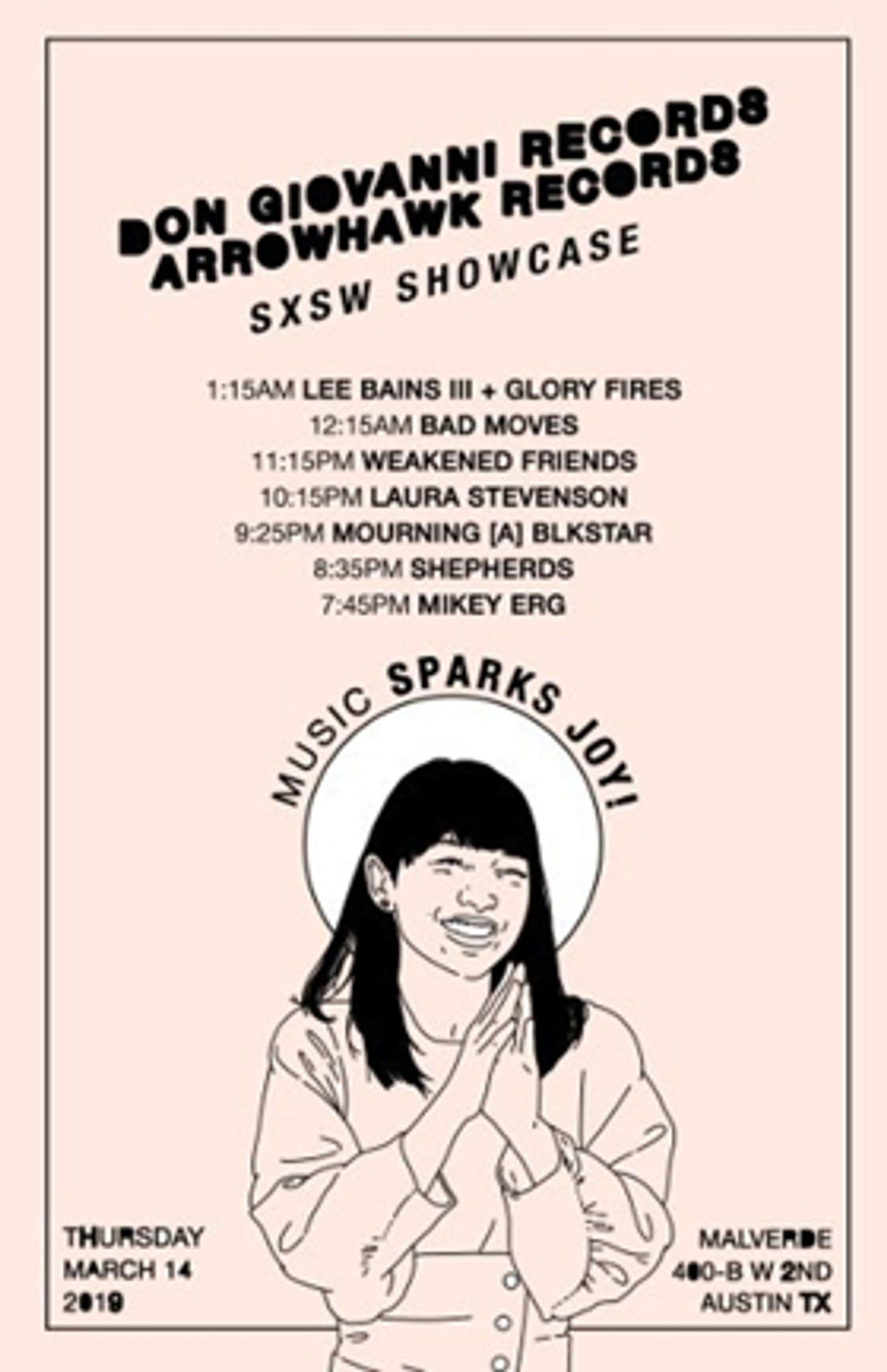 Don Giovanni and Arrowhawk Records Announce 2019 SXSW Showcase  Image