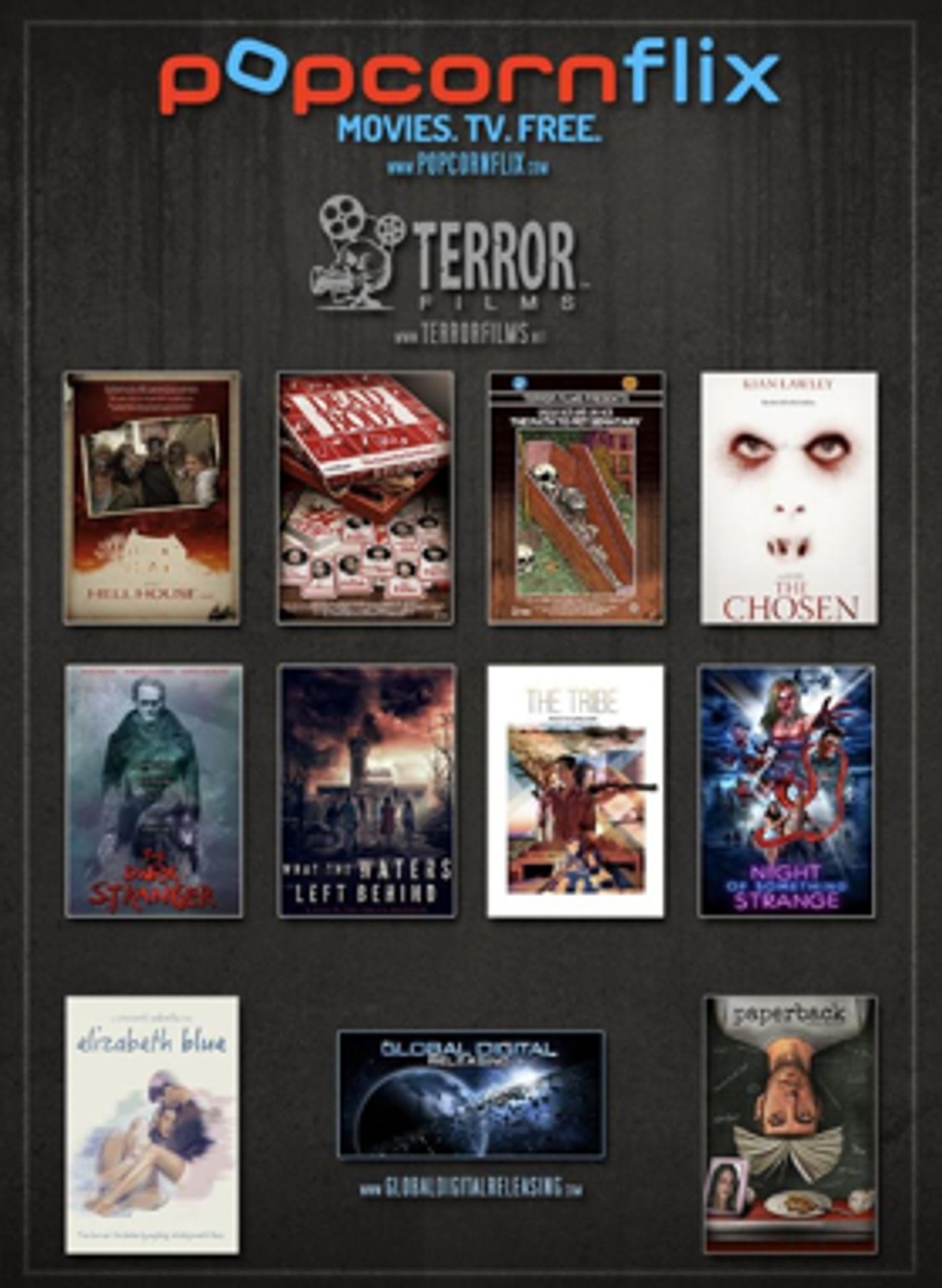 Terror Films Teams Up with Online Streaming Service Popcornflix Terror Films Teams Up with Online Streaming Service Popcornflix Image