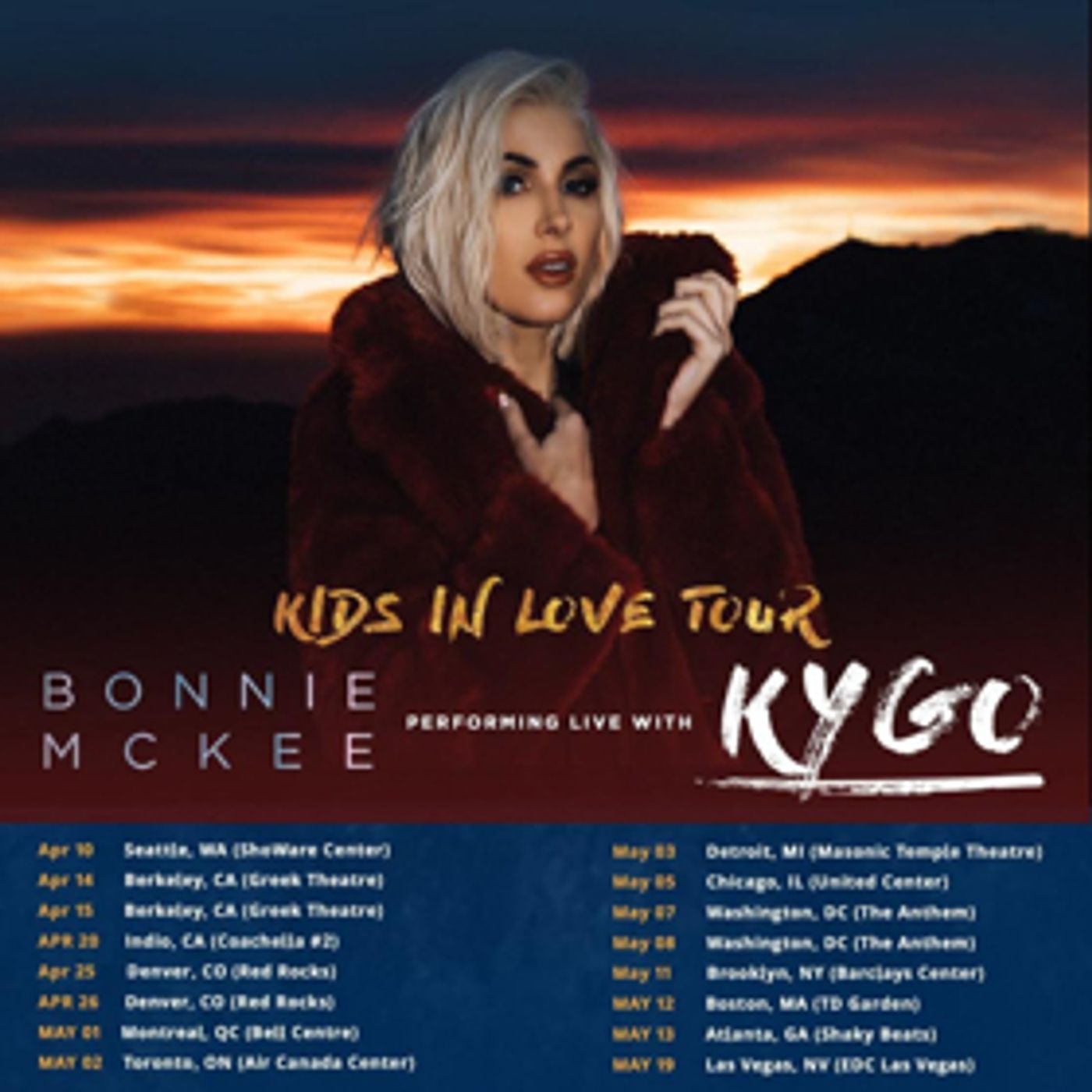 Bonnie McKee To Join Kygo On North American Tour  Image