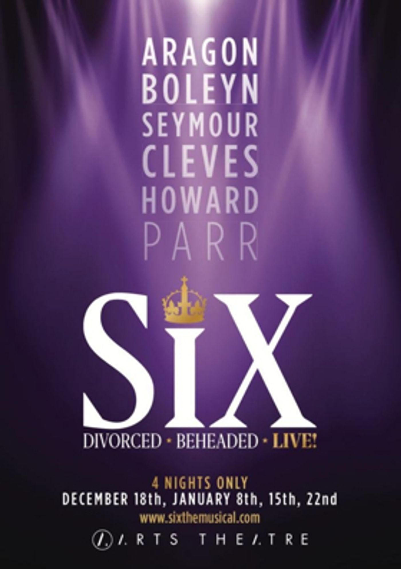 The Six Wives Of Henry VIII Sing Their Way Out Of The History Books And Into The Spotlight in SIX the Musical  Image