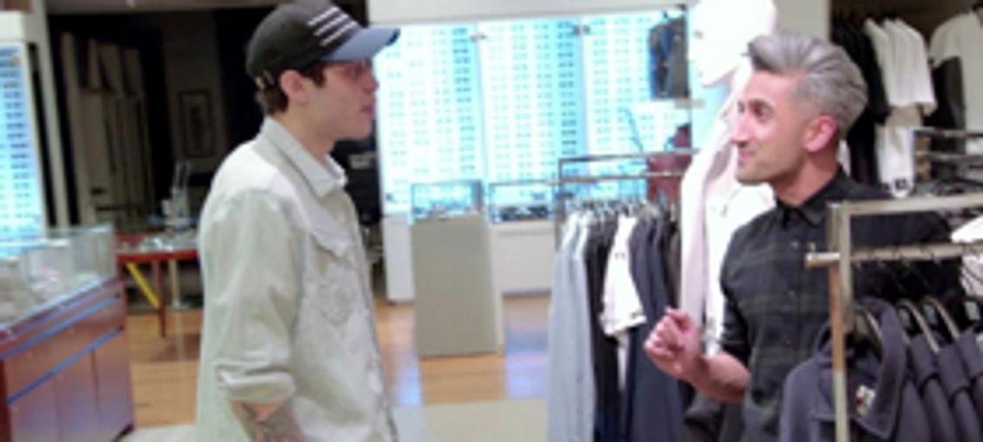 WATCH: Queer Eye Star Tan France Helps SNL's Star Pete Davidson Step Up His Style  Image