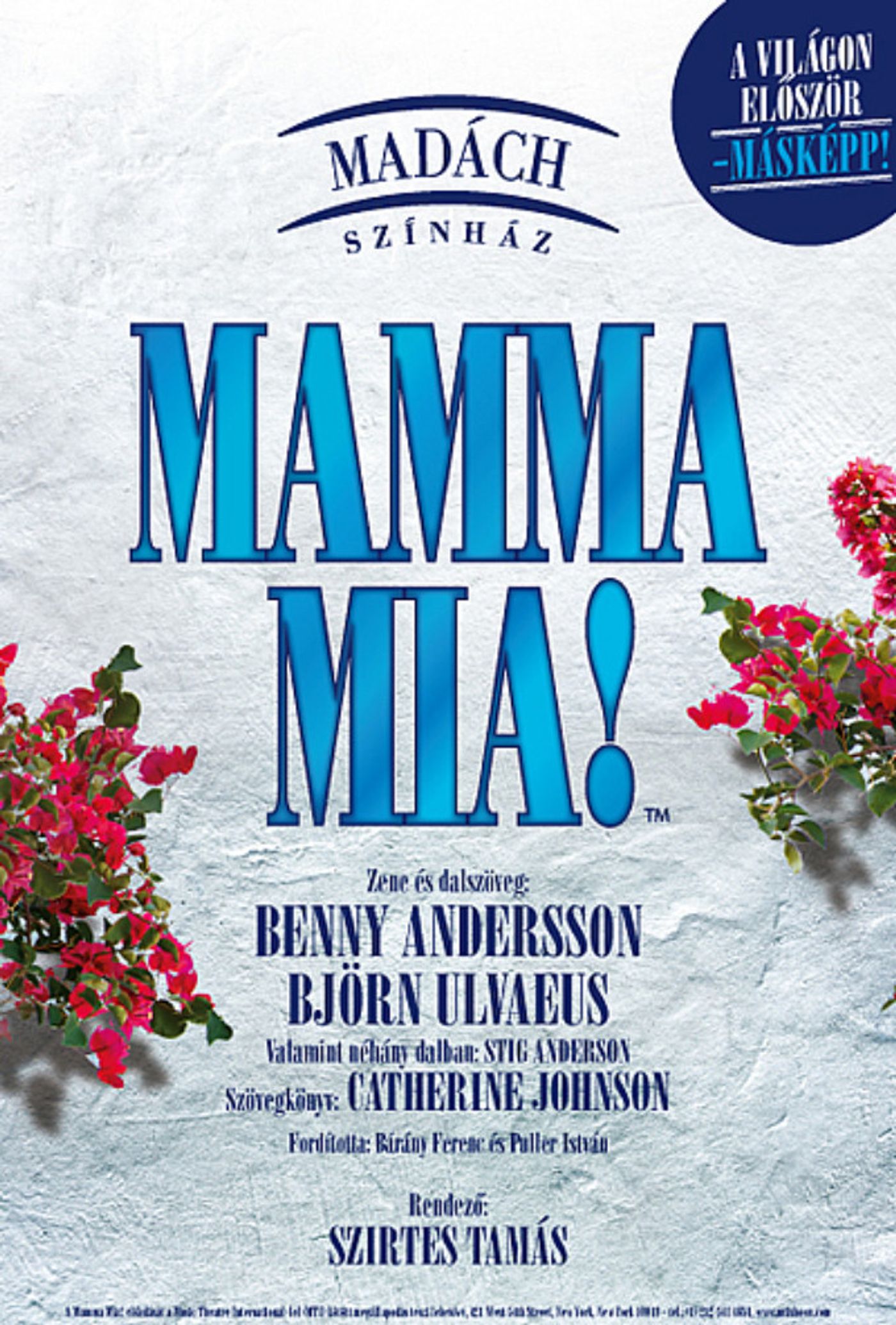 MAMMA MIA! playing at Madách Színház Through February!  Image