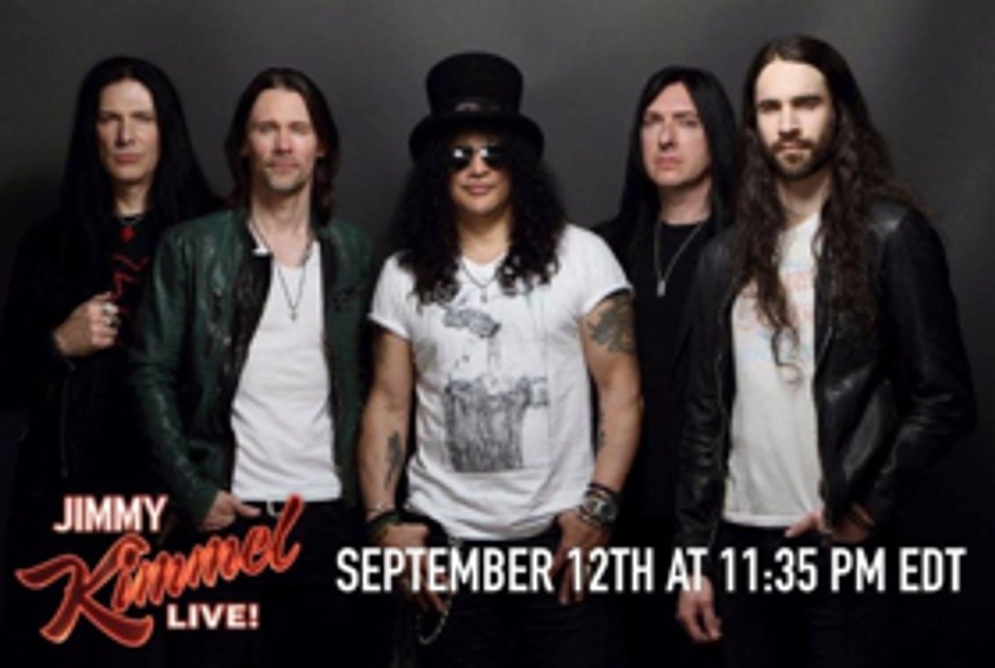 Watch Slash Ft. Myles Kennedy & The Conspirators On Jimmy Kimmel Live! Tomorrow  Image