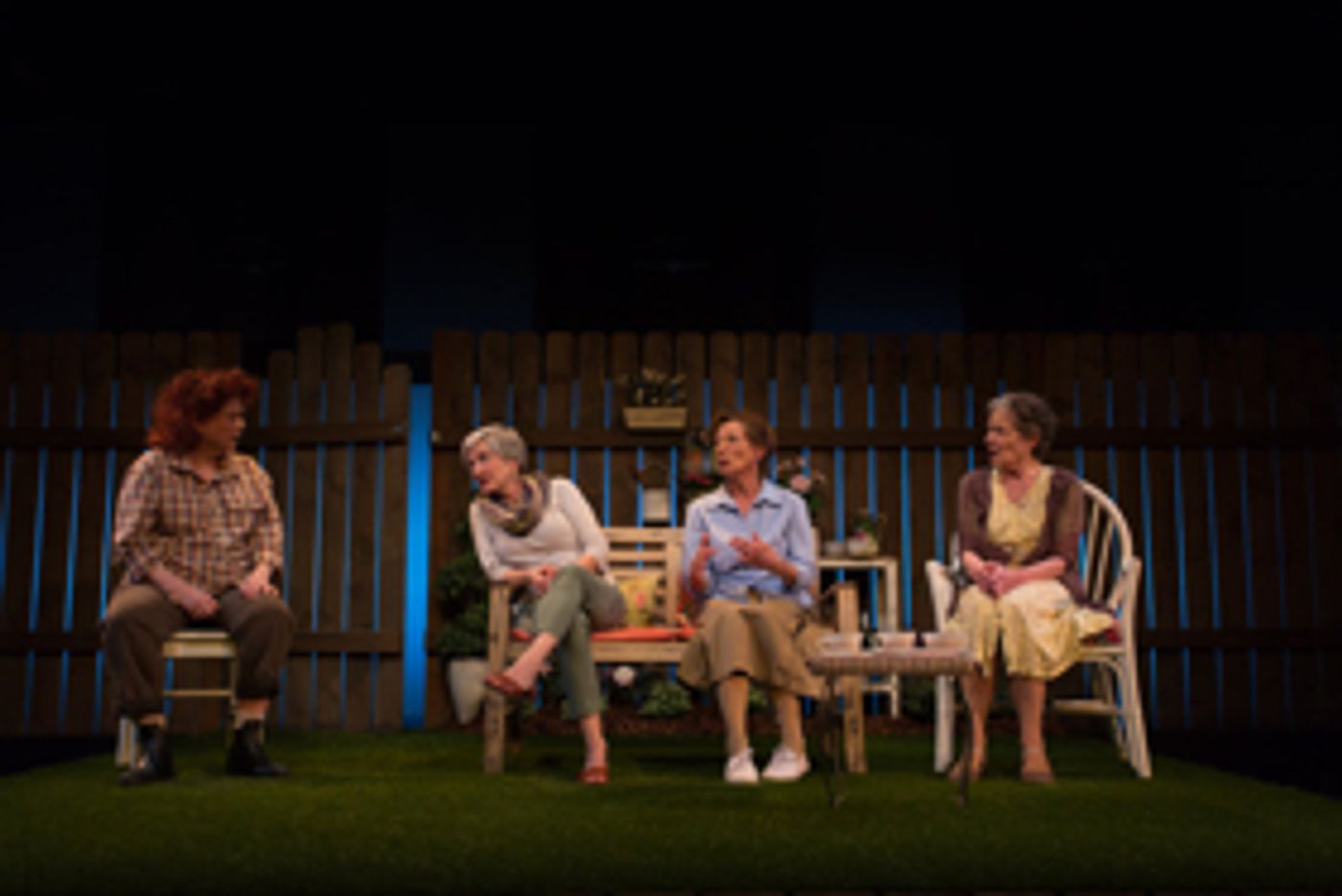 Review: ESCAPED ALONE Serves Up Afternoon Tea and Anxiety, at Shaking the Tree Review: ESCAPED ALONE Serves Up Afternoon Tea and Anxiety, at Shaking the Tree Image