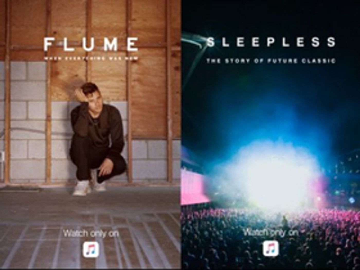 FLUME AND FUTURE CLASSIC Documentaries Now Available on Apple Music  Image