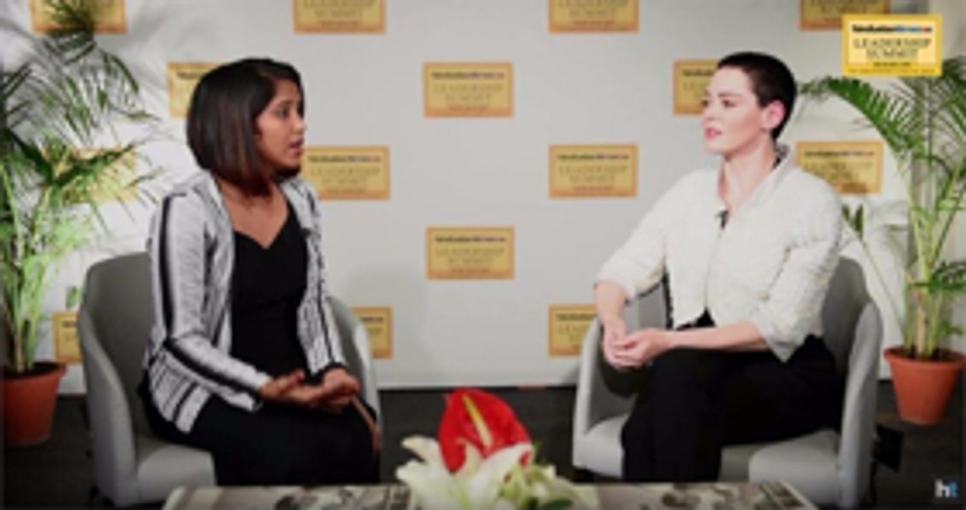 Rose McGowan Speaks At HT Leadership Summit 2017 In India Rose McGowan Speaks At HT Leadership Summit 2017 In India Image