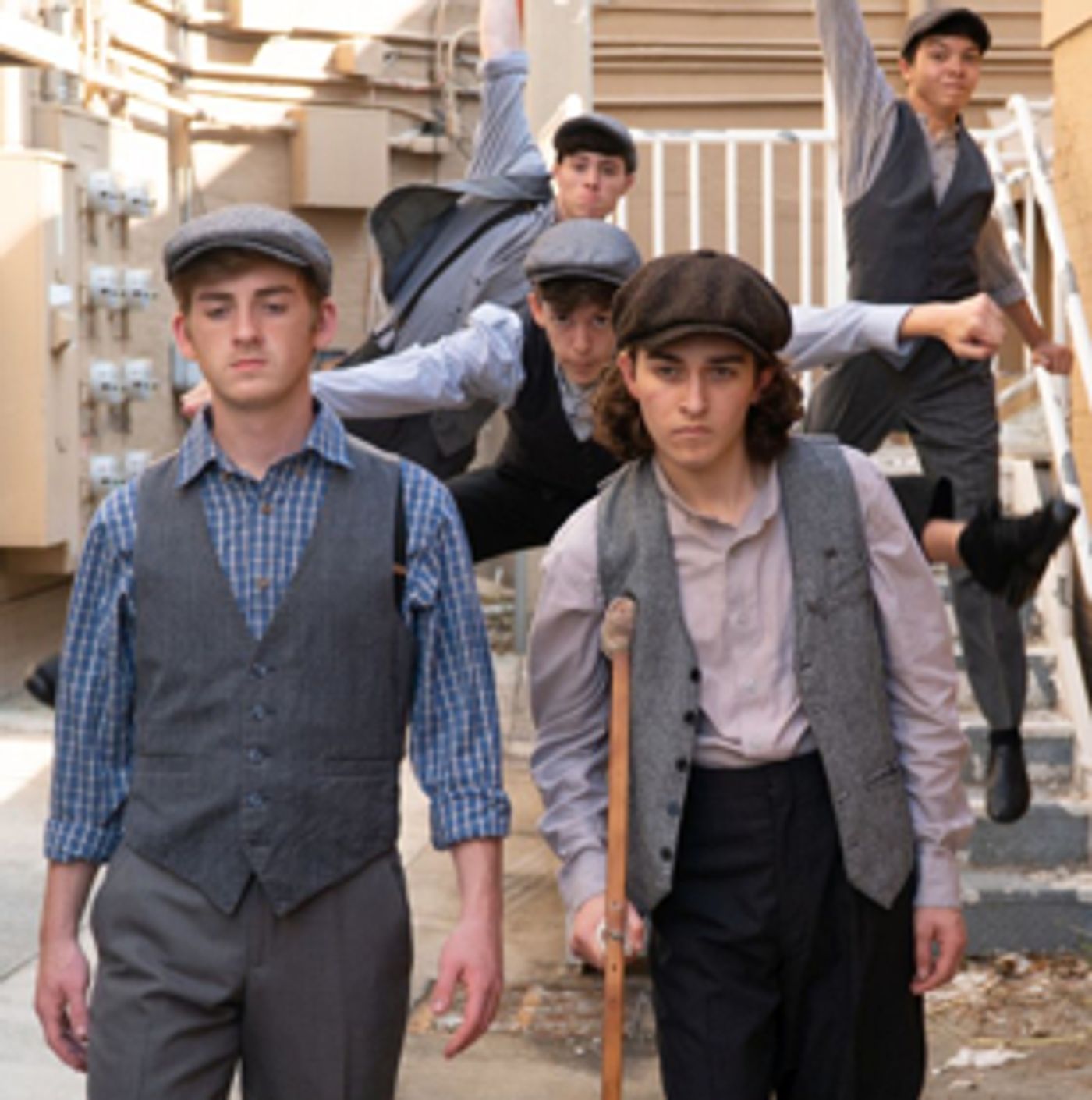 Disney's NEWSIES Starts May 10 in the Historic Arcade Theatre Disney's NEWSIES Starts May 10 in the Historic Arcade Theatre Image