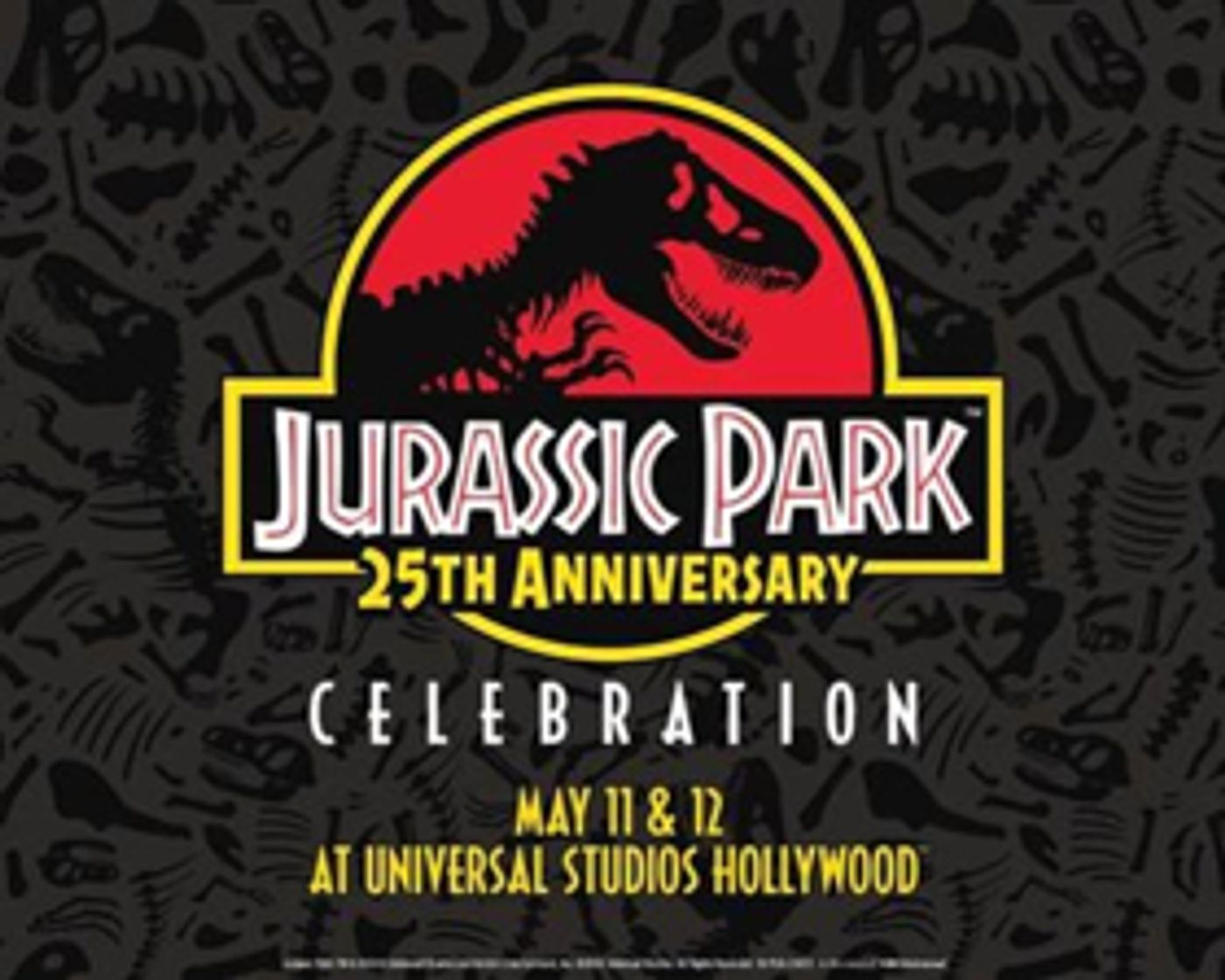 Jurassic Park 25th Anniversary Celebration Roars to Life on May 11-12 at Universal Studios Hollywood  Image