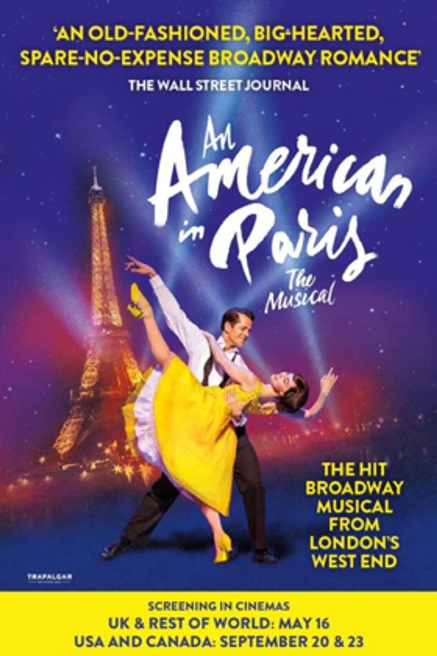 London's AN AMERICAN IN PARIS Will Open Theatrically Throughout the U.S. This September  Image