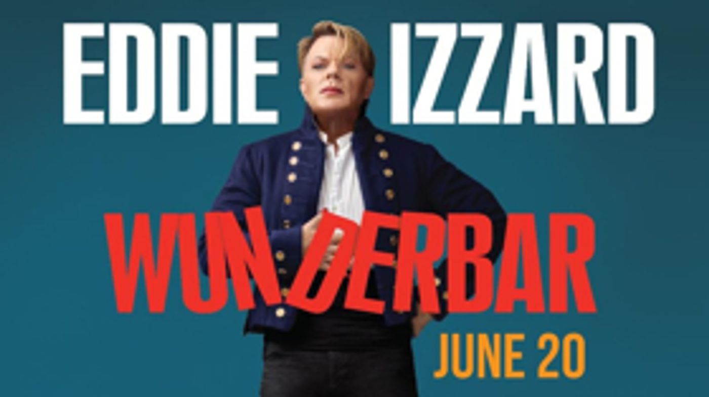 Eddie Izzard Comes to Eccles Theater  Image