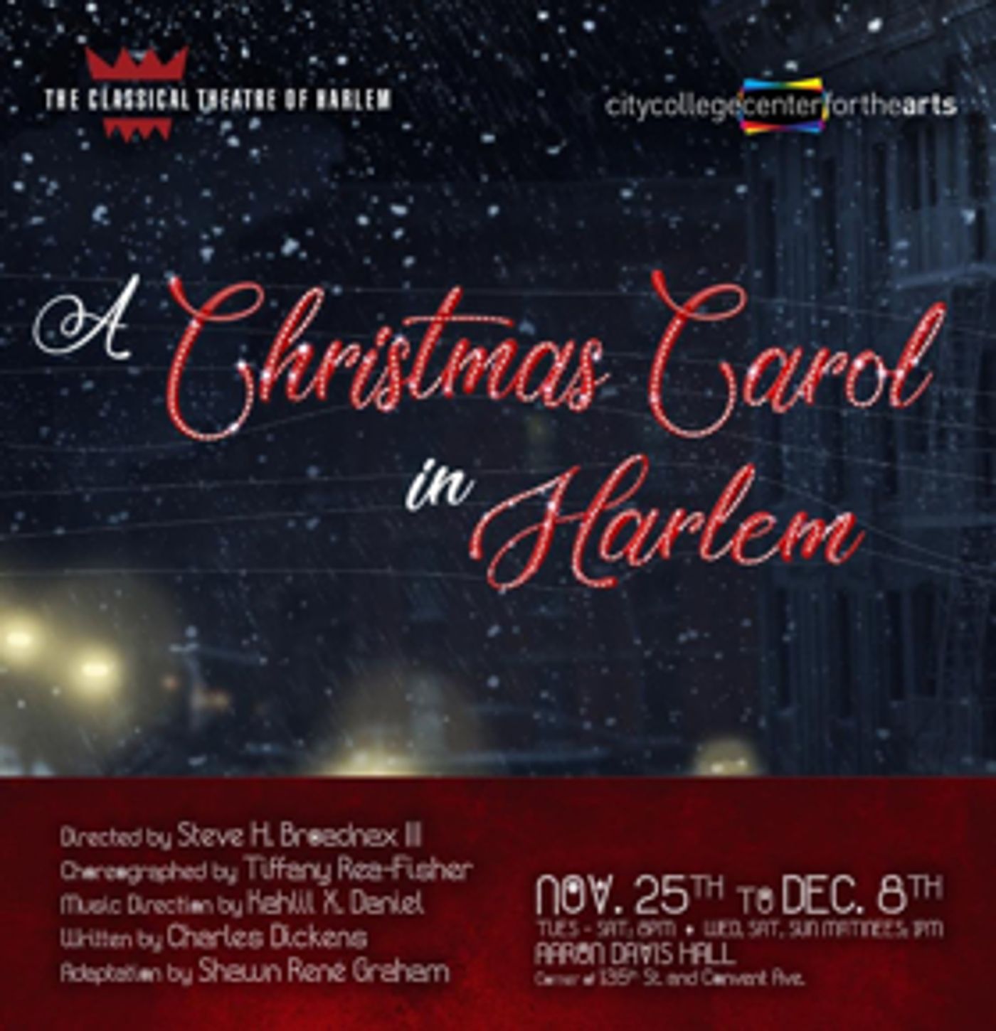 Classical Theatre Of Harlem Presents A CHRISTMAS CAROL IN HARLEM  Image