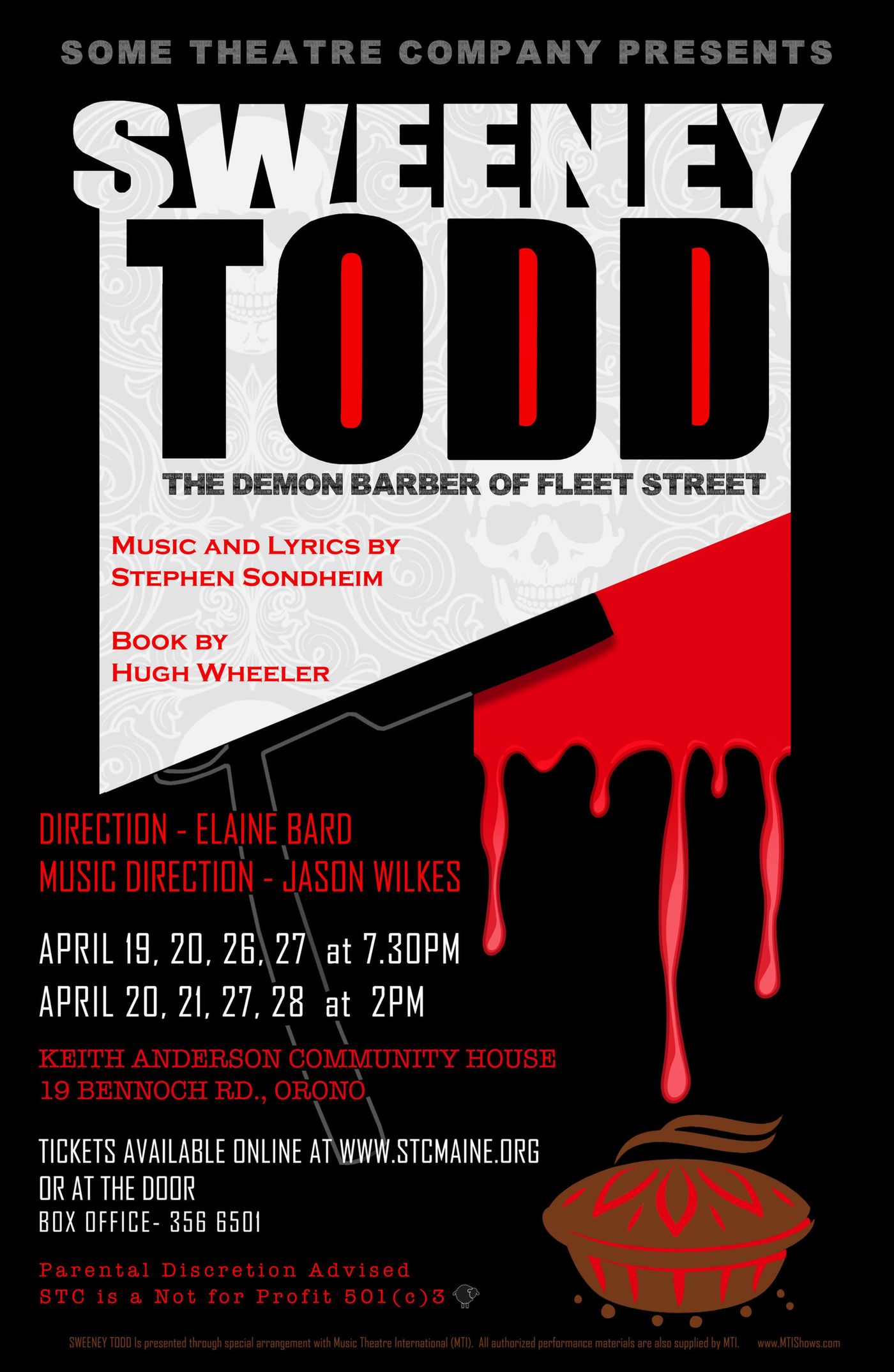 Feature: SWEENEY TODD TICKETS GO ON SALE! at Some Theatre Company  Image