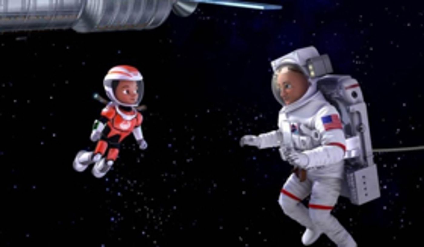 Disney Junior Marks the First Kids Television Premiere in Space With Screenings on the International Space Station  Image