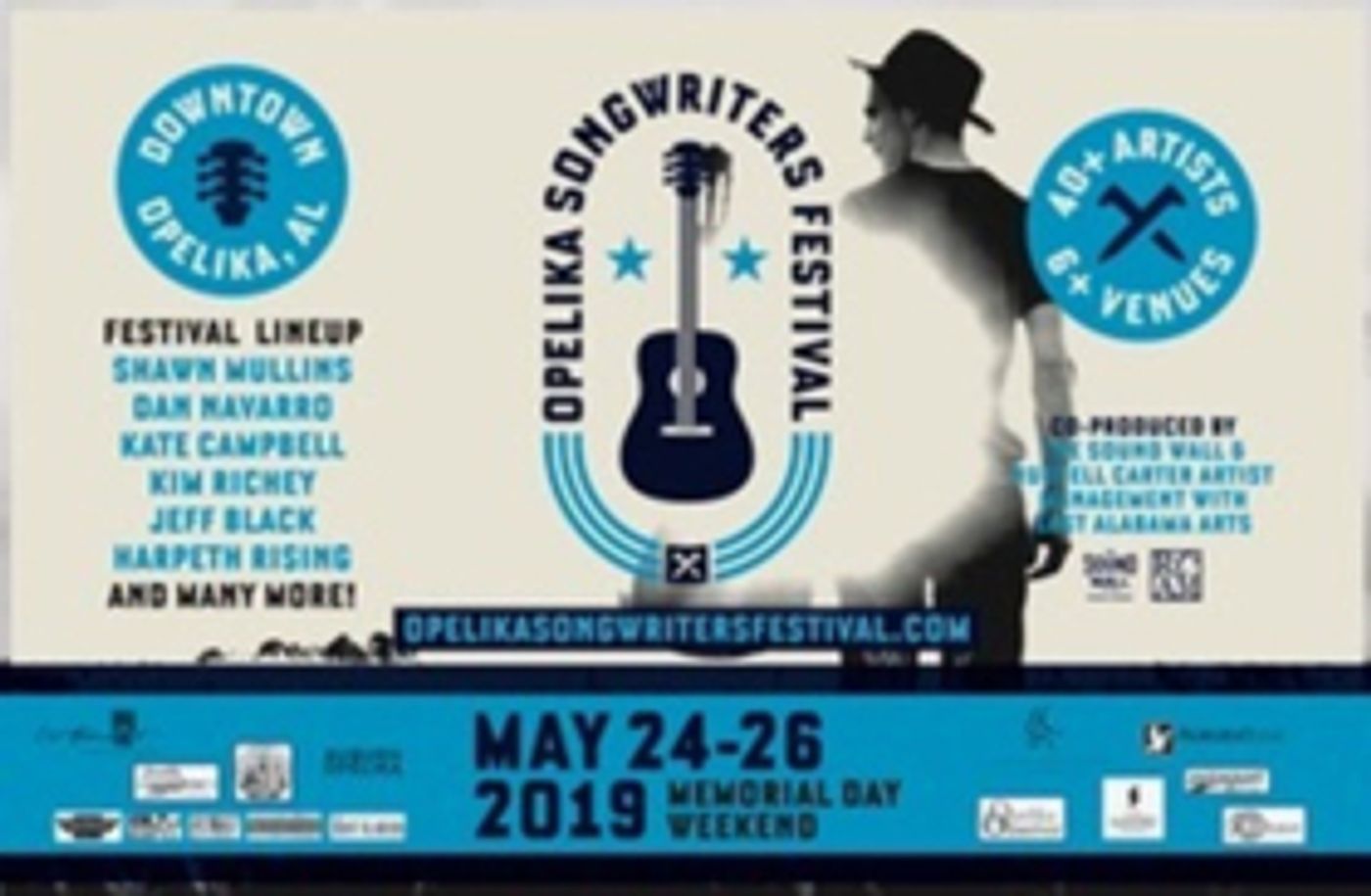 Opelika Songwriters Festival Adds Shawn Mullins as Headliner  Image