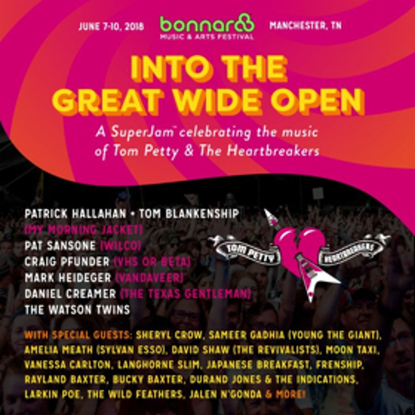 Bonnaroo Announces 2018 SuperJam Bonnaroo Announces 2018 SuperJam Image