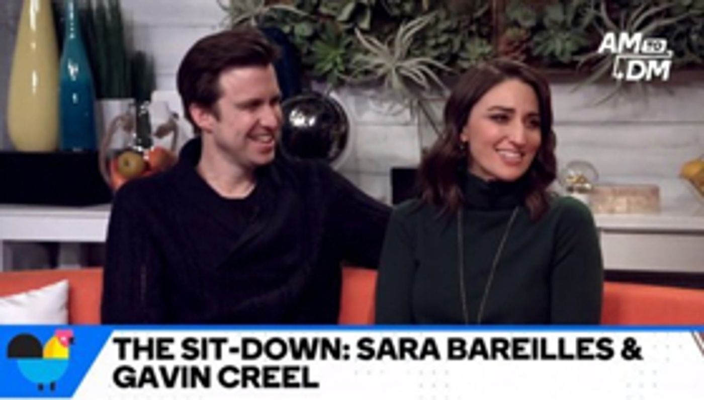 VIDEO: Sara Bareilles and Gavin Creel Talk WAITRESS, Bette Midler, Sara's Next Album VIDEO: Sara Bareilles and Gavin Creel Talk WAITRESS, Bette Midler, Sara's Next Album Image