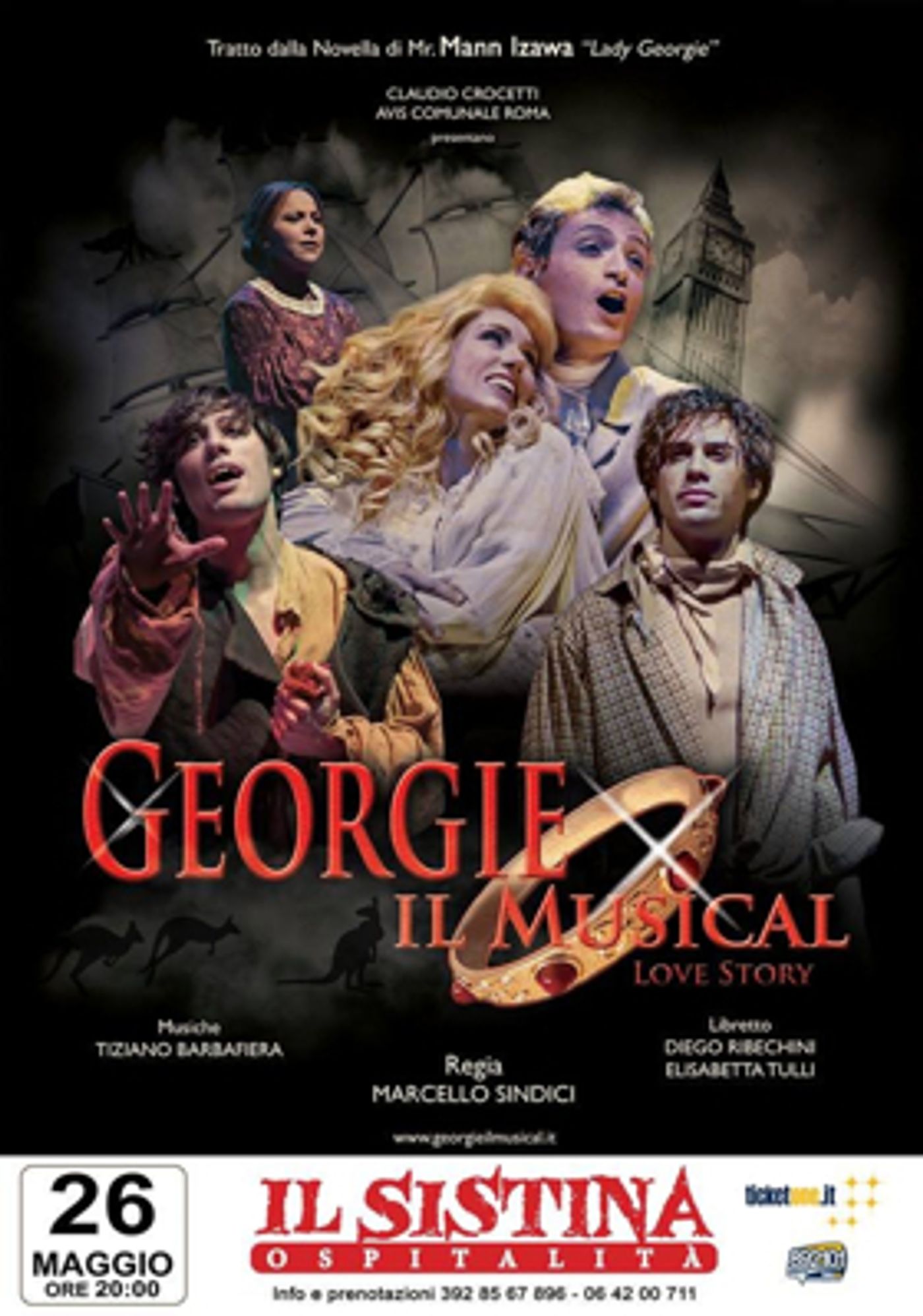 GEORGIE IL MUSICAL arriva in esclusiva al Teatro Sistina GEORGIE IL MUSICAL arriva in esclusiva al Teatro Sistina Image