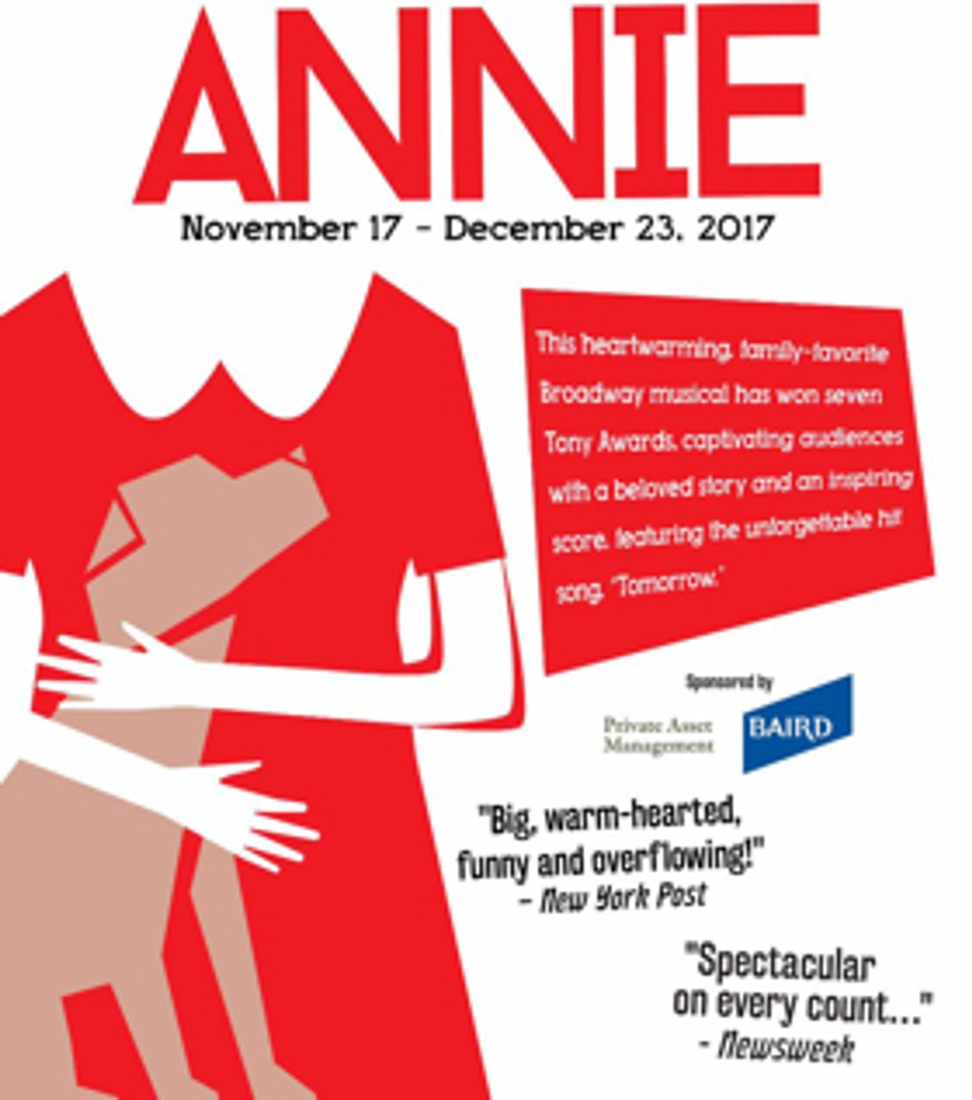 Cast, Creative Team Complete for ANNIE, Now Extended at Skylight Music Theatre  Image